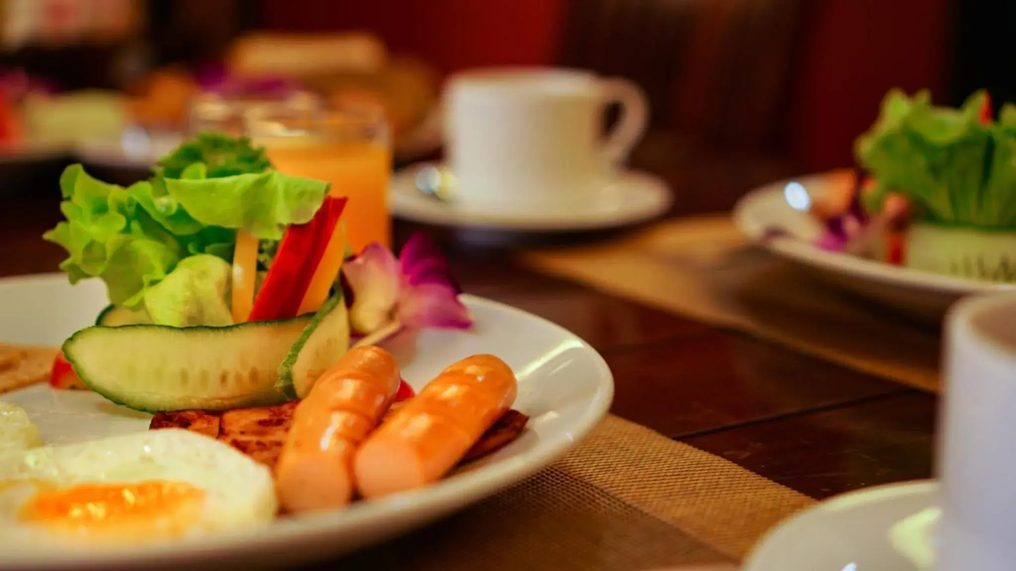 Breakfast in Aonang Orchid Resort Breakfast in Aonang Orchid Resort