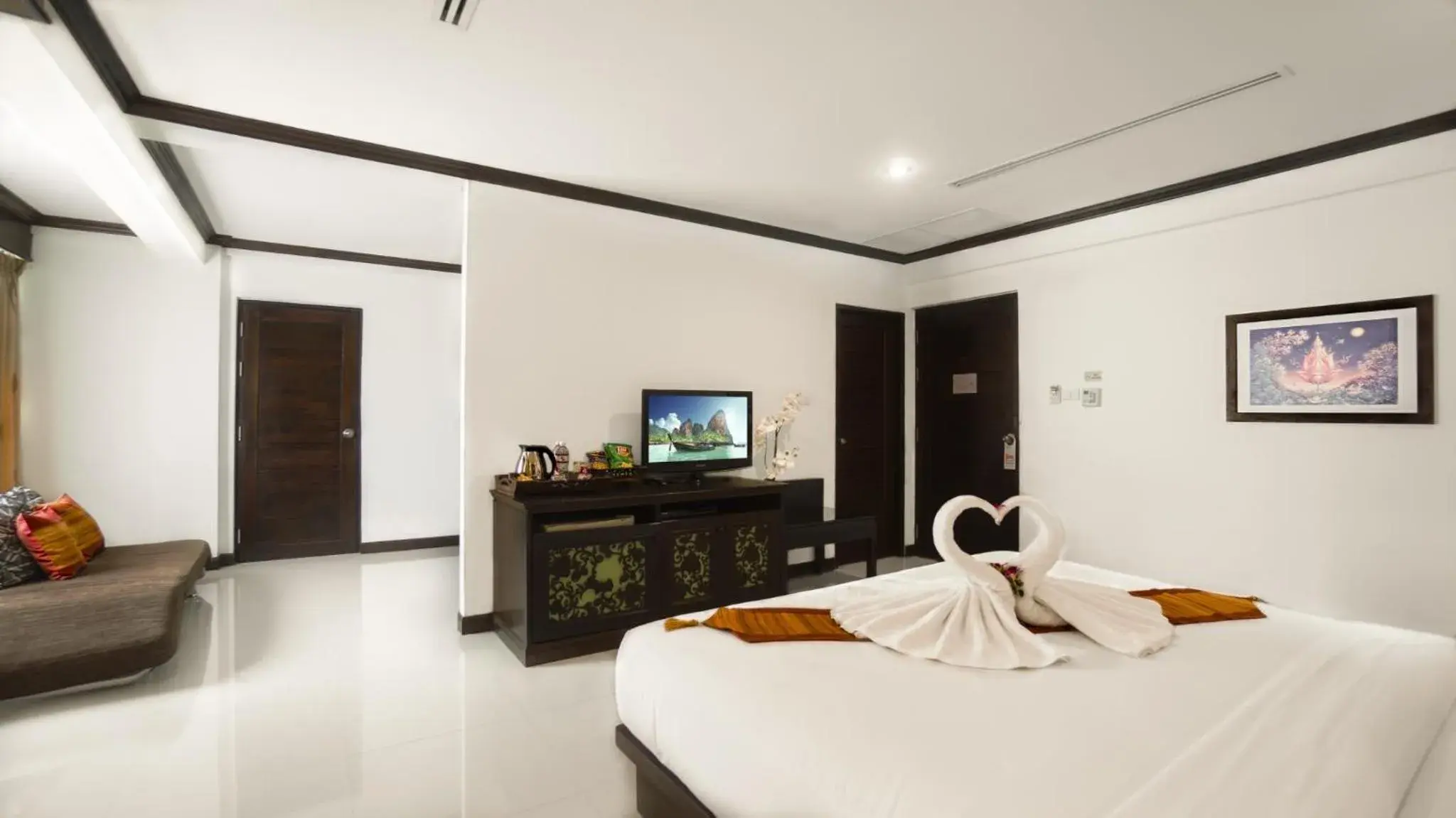 Bed in Aonang Orchid Resort Bed in Aonang Orchid Resort