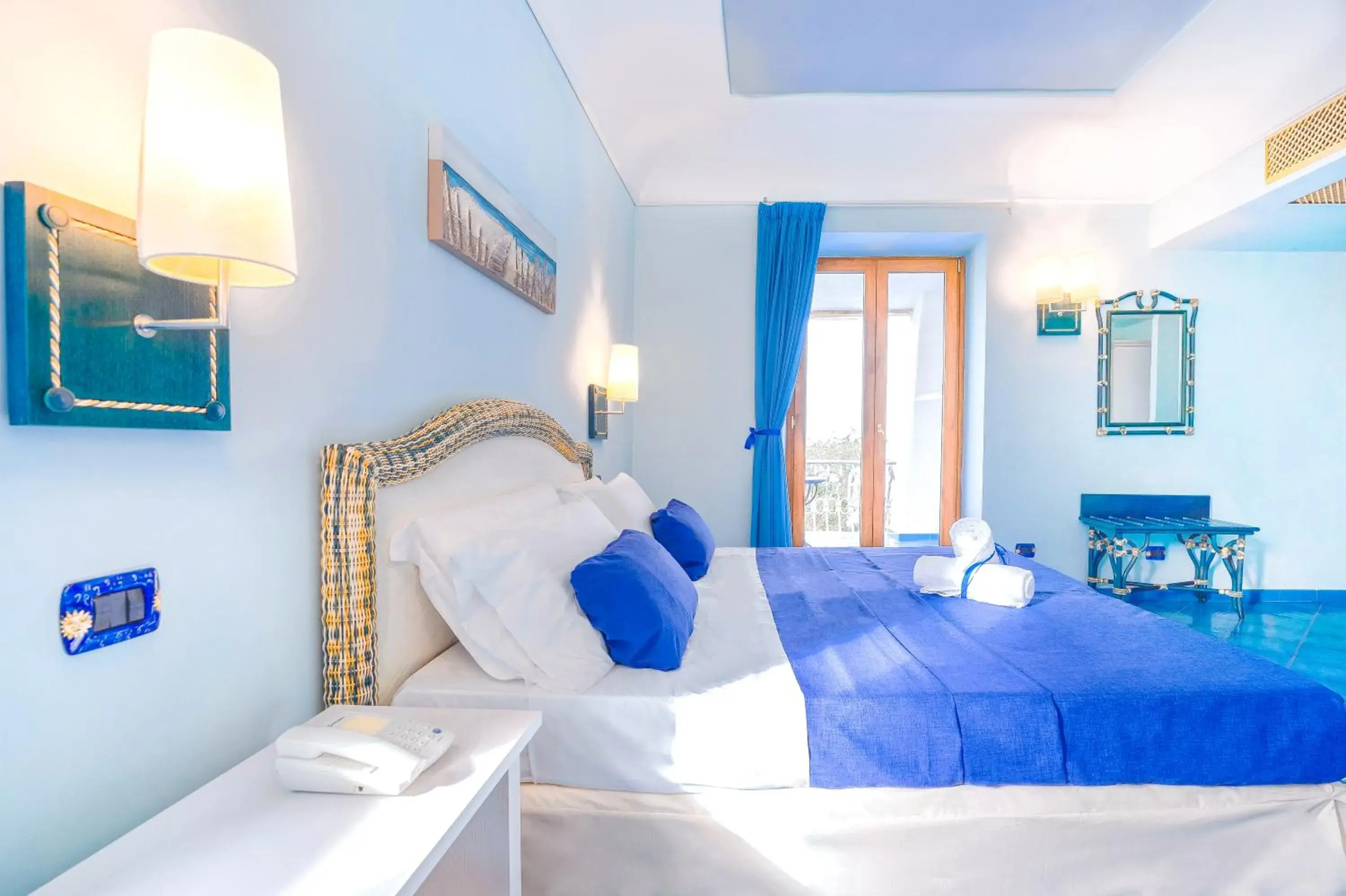 Bed in Hotel Myage Bed in Hotel Myage