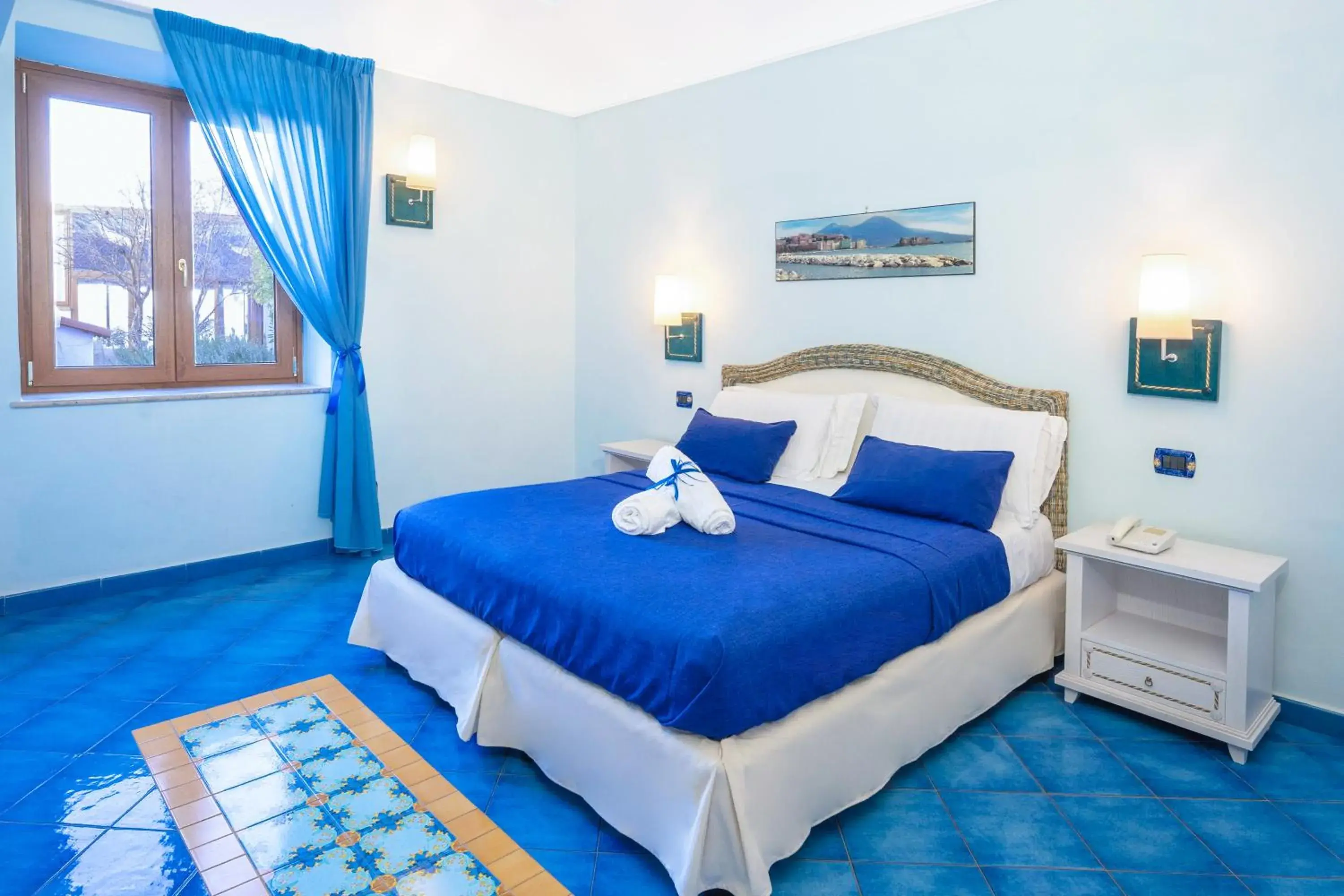 Bed in Hotel Myage Bed in Hotel Myage