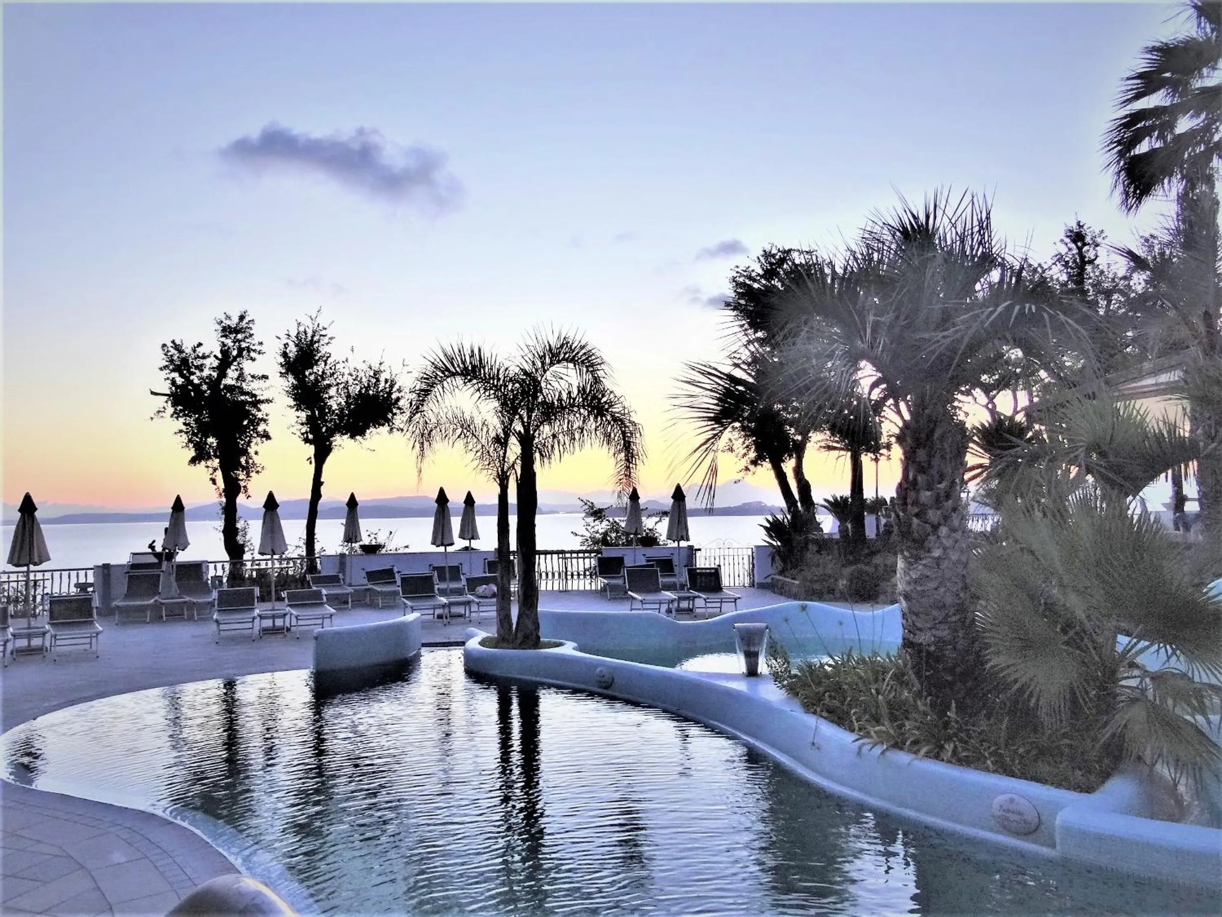 Pool view in Hotel Myage