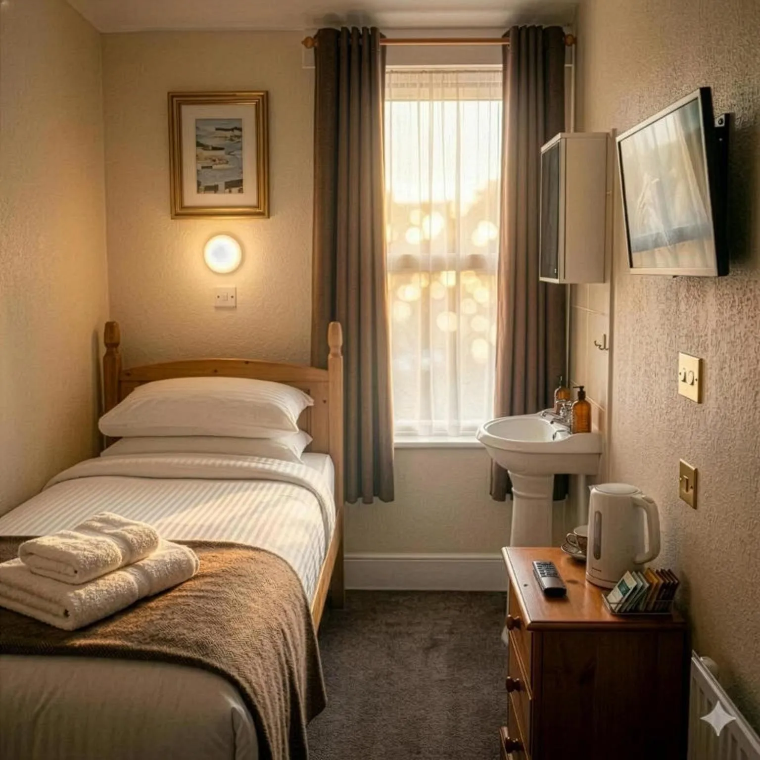 Bedroom, Bed in Trevellis Bed and Breakfast