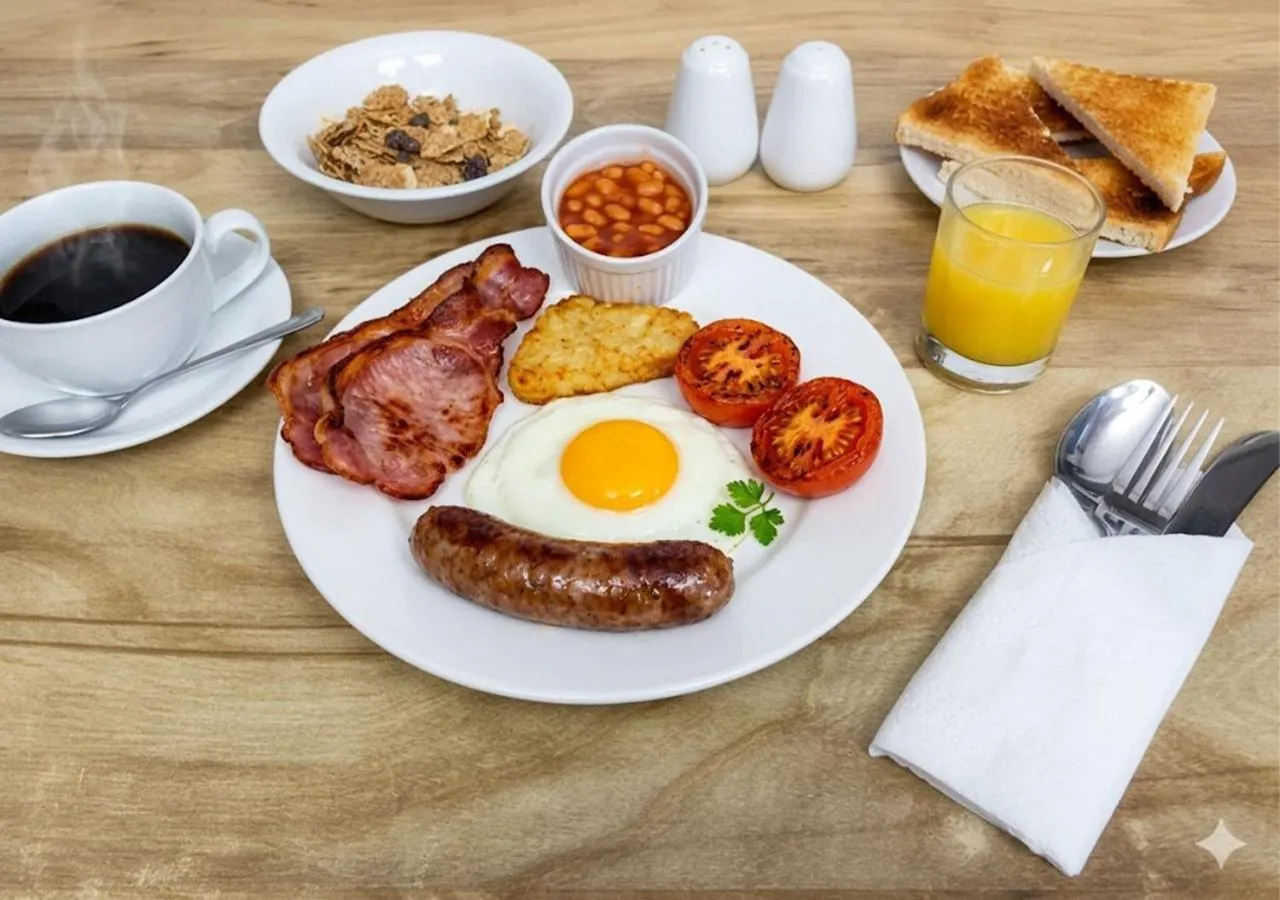 Breakfast in Trevellis Bed and Breakfast
