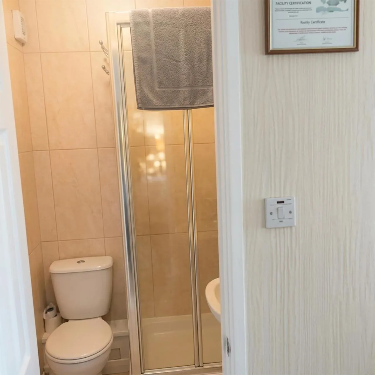 Bathroom in Trevellis Bed and Breakfast