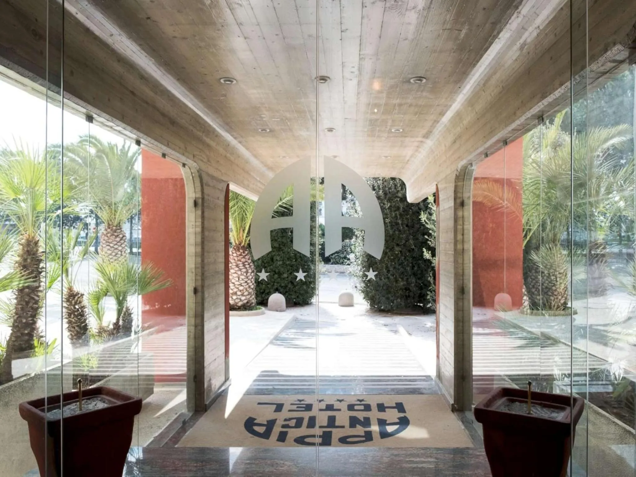 Lobby or reception in Appia Antica Hotel