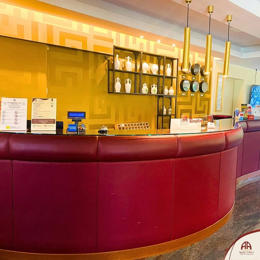 Lobby or reception in Appia Antica Hotel