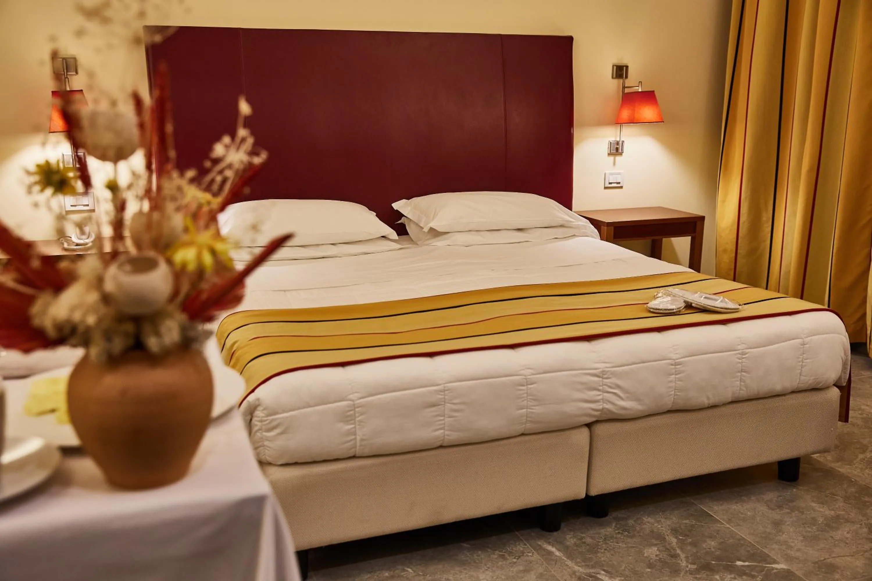 Bedroom, Bed in Appia Antica Hotel