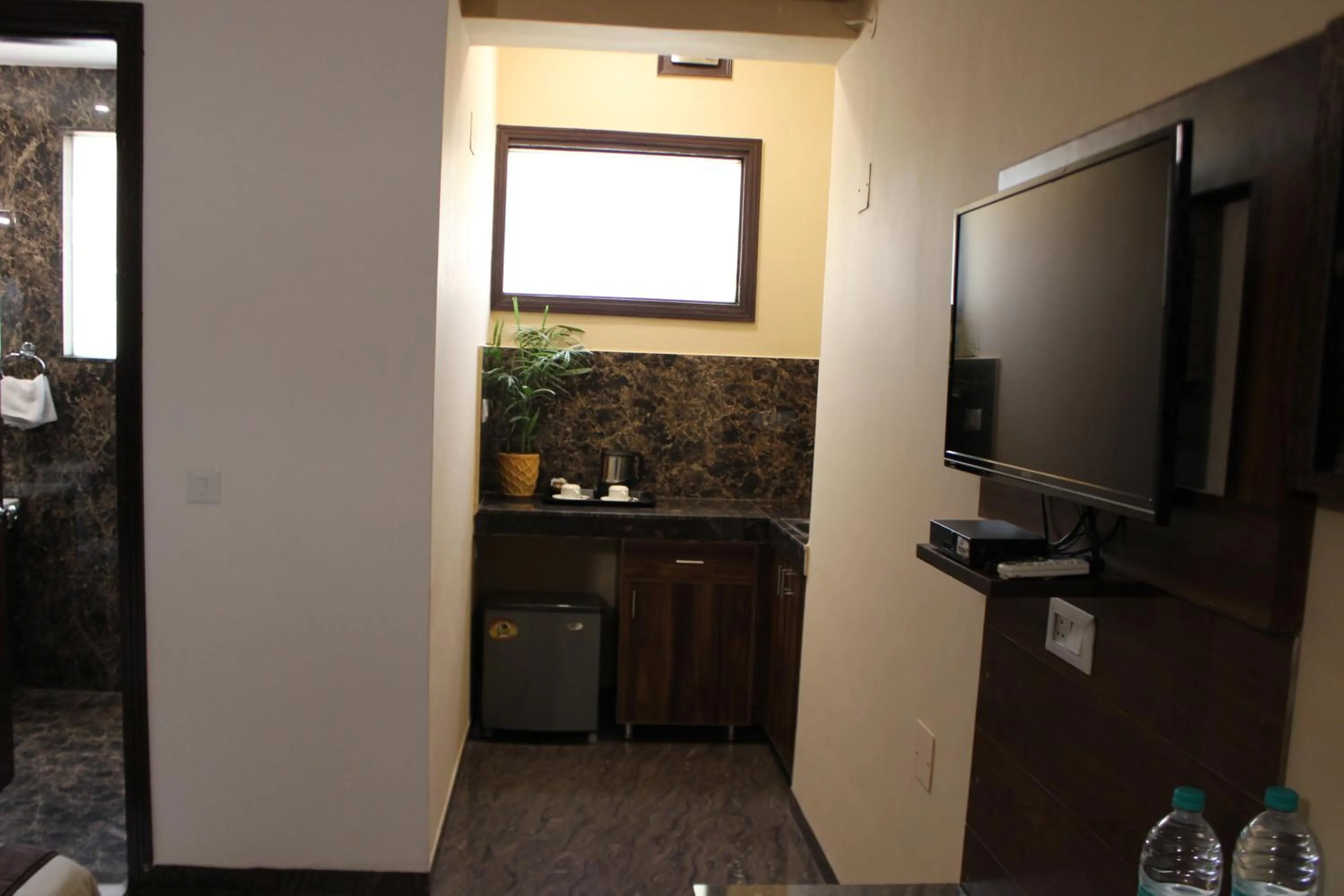 Kitchen or kitchenette in Hotel Imperial Park