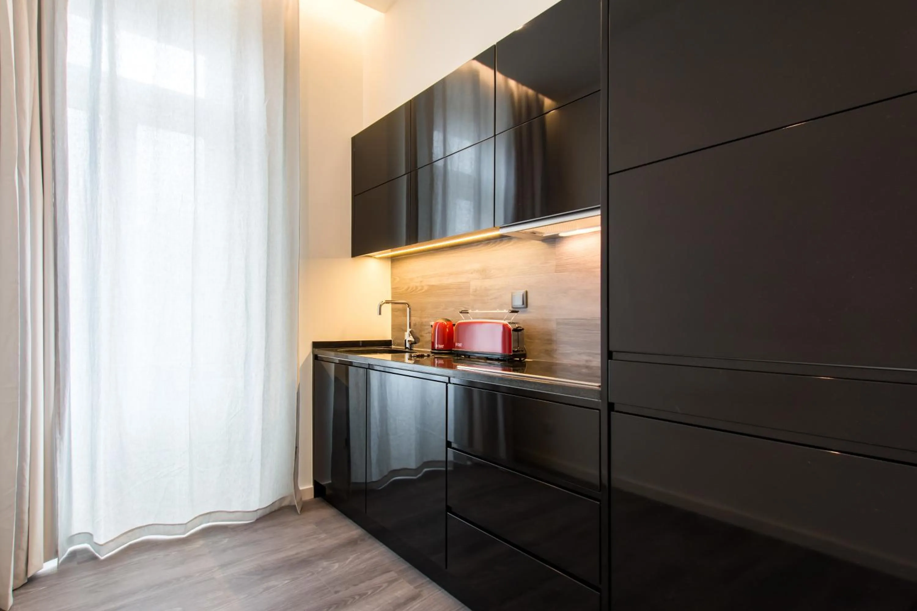 Kitchen or kitchenette in LETHESHOME Apartments