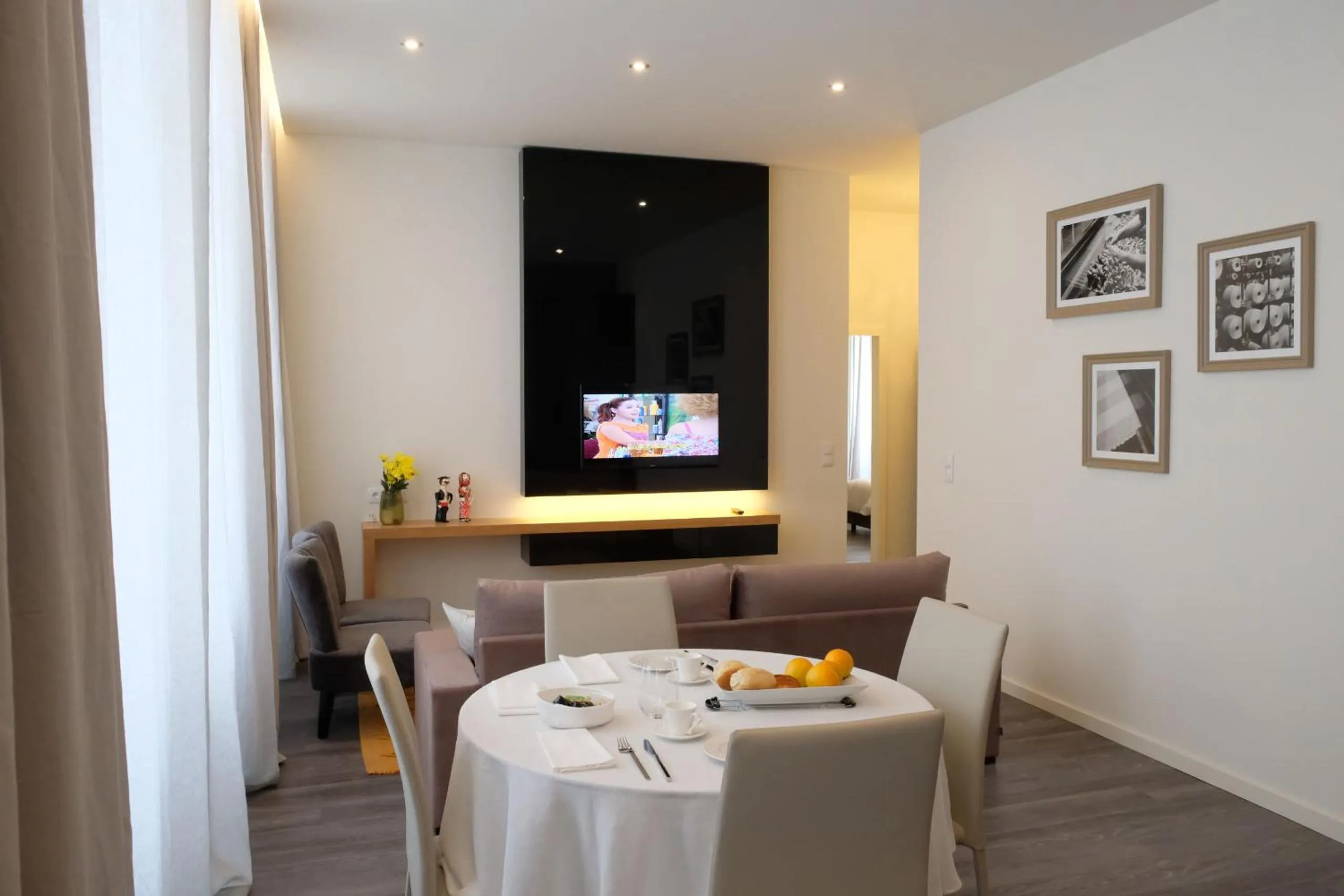 Communal lounge/ TV room in LETHESHOME Apartments