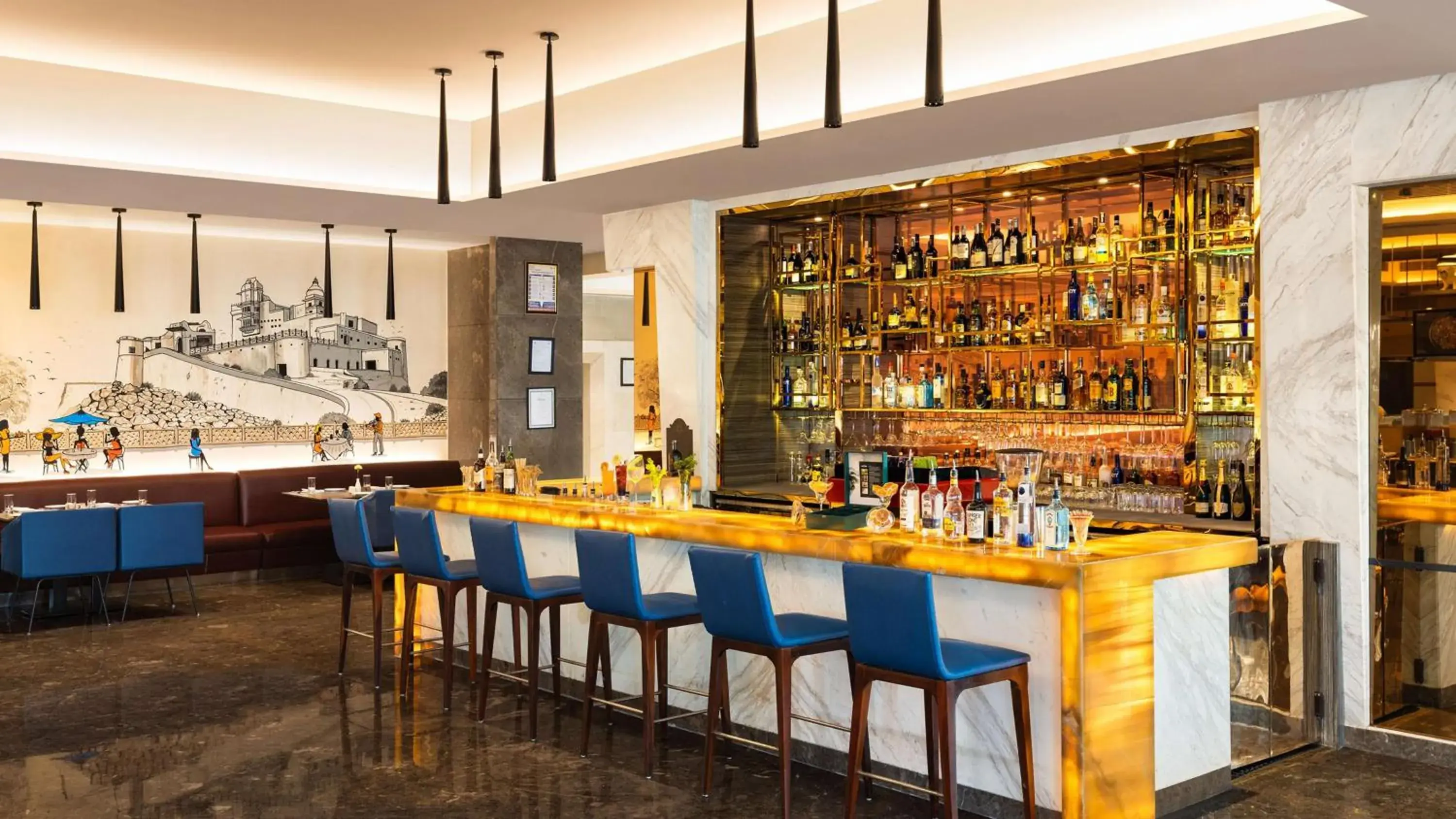 Restaurant/places to eat in Radisson Jaipur City Center Restaurant/places to eat in Radisson Jaipur City Center