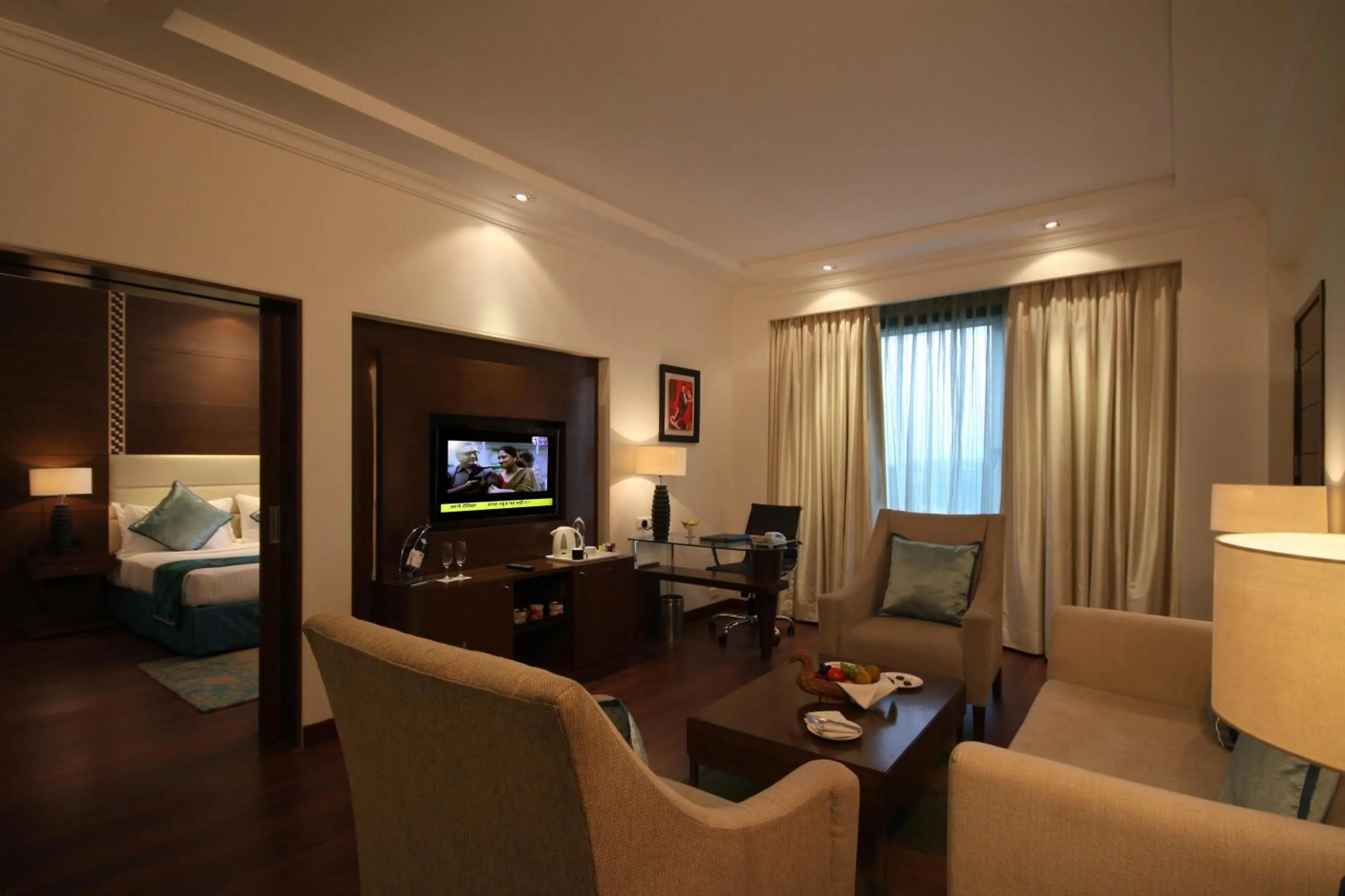 Living room in Radisson Jaipur City Center