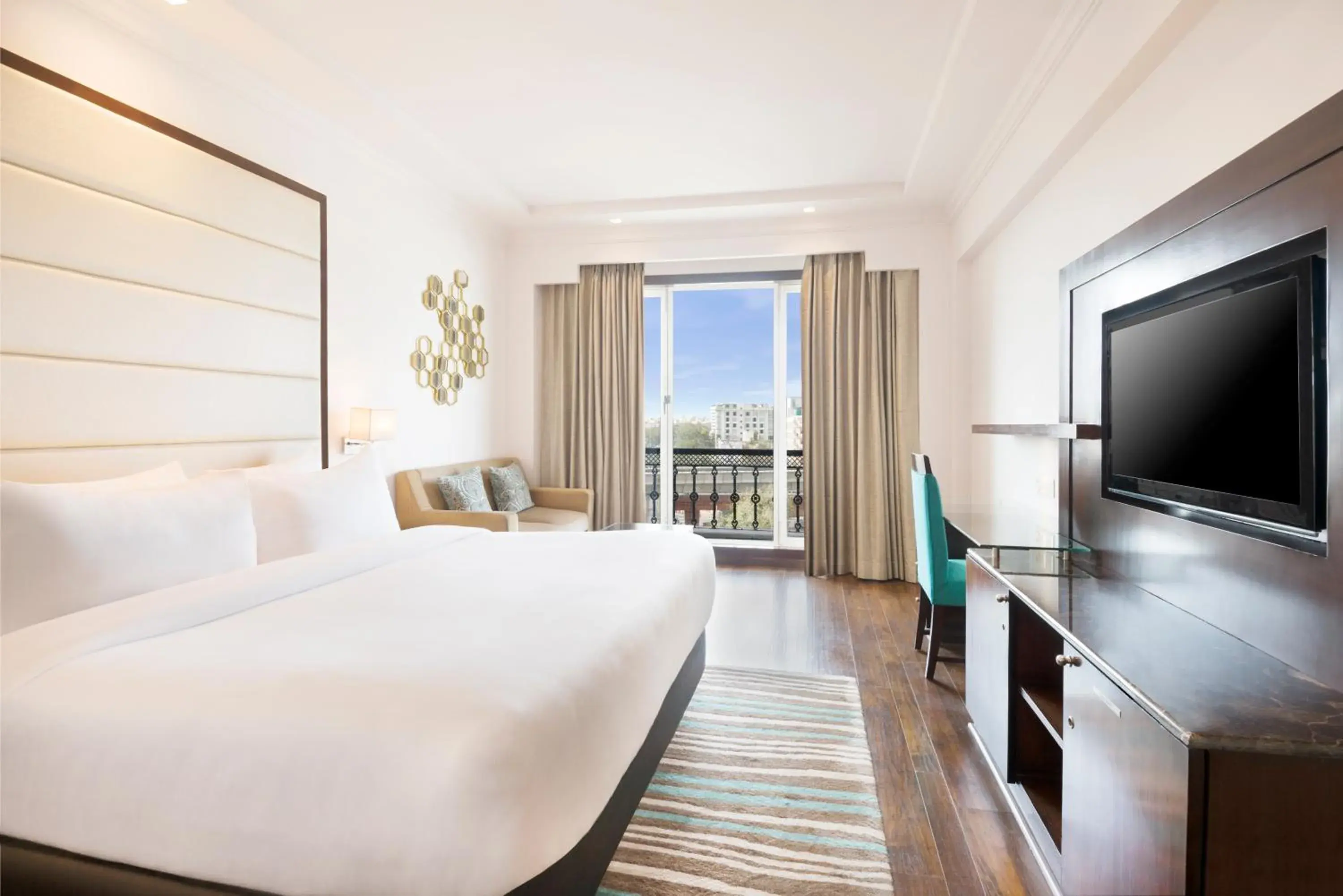 Photo of the whole room, Bed in Radisson Jaipur City Center Photo of the whole room, Bed in Radisson Jaipur City Center