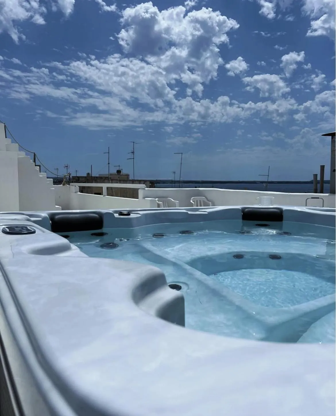 Hot Tub in B&B Dimora San Vincenzo