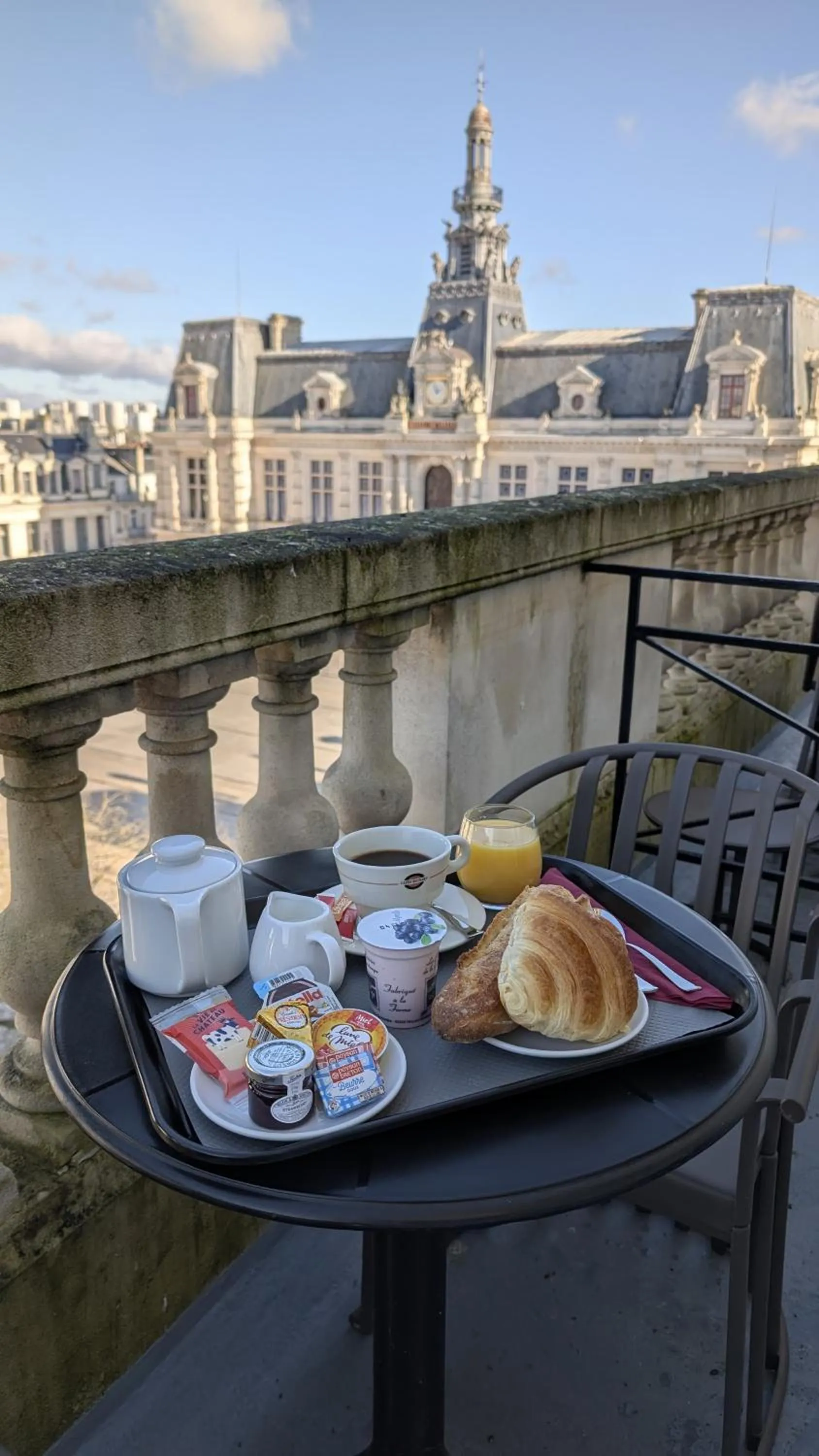 Breakfast in Hôtel Central