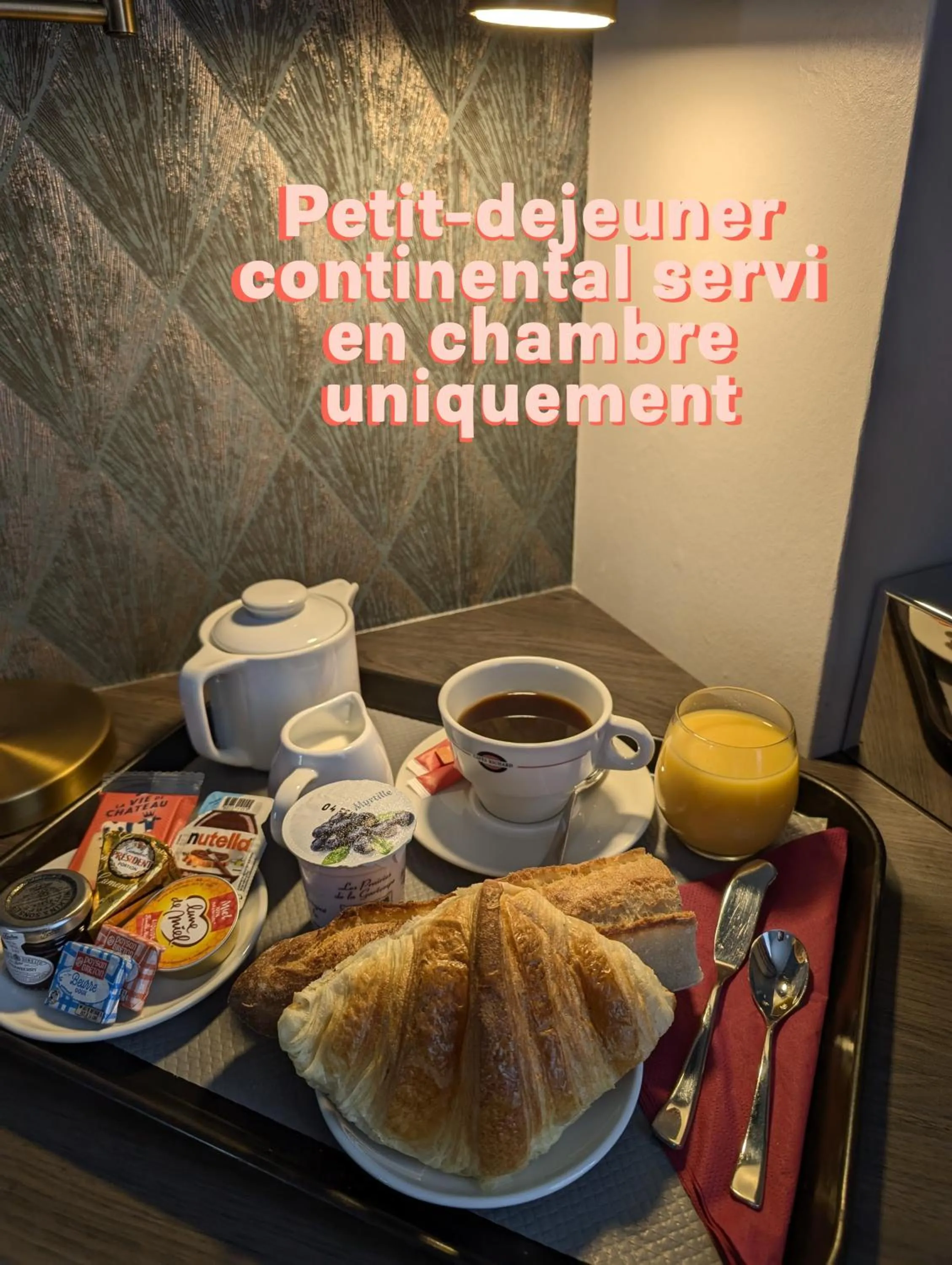 Breakfast in Hôtel Central