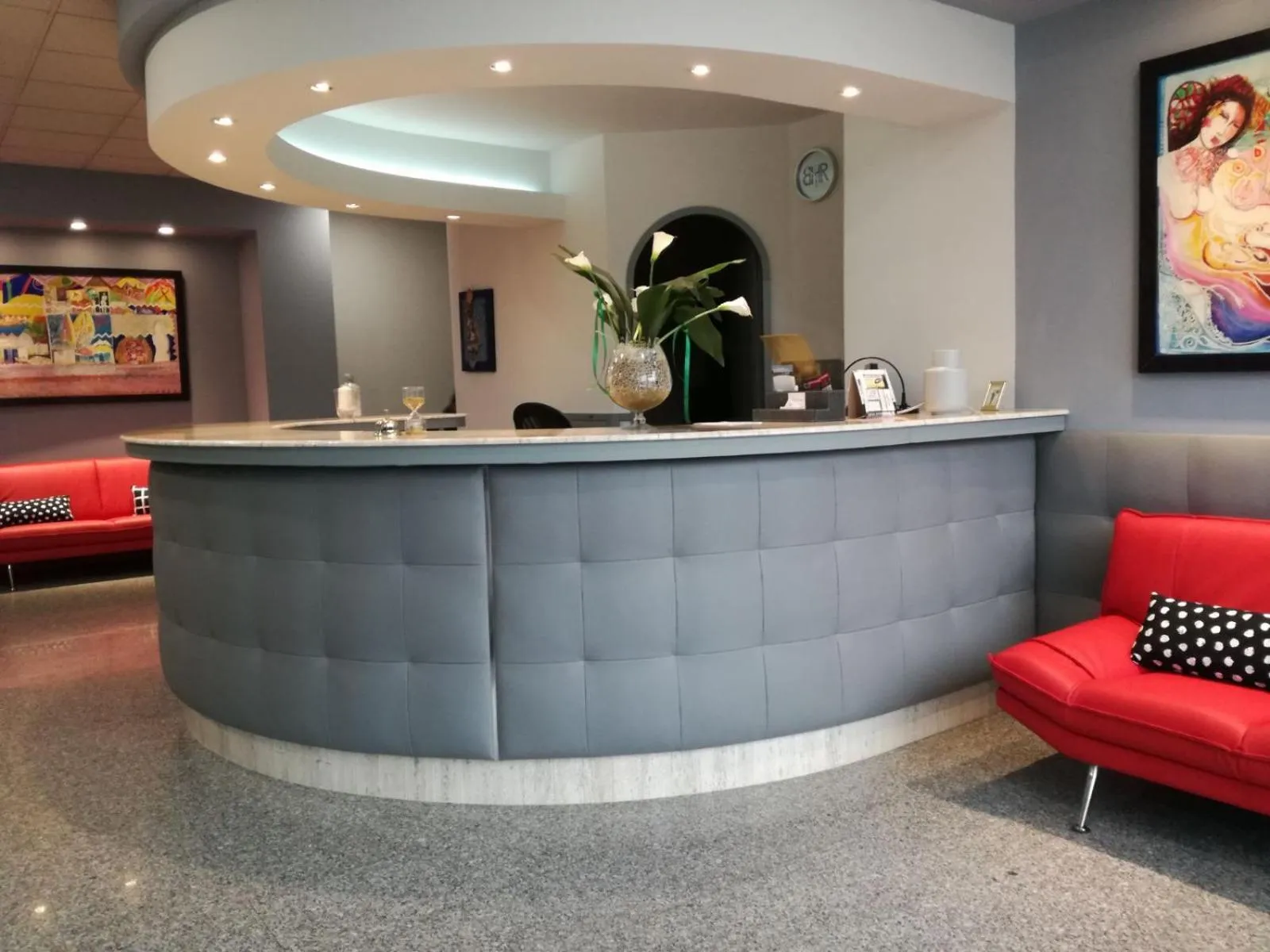 Lobby or reception in Hotel Baffo Rosso