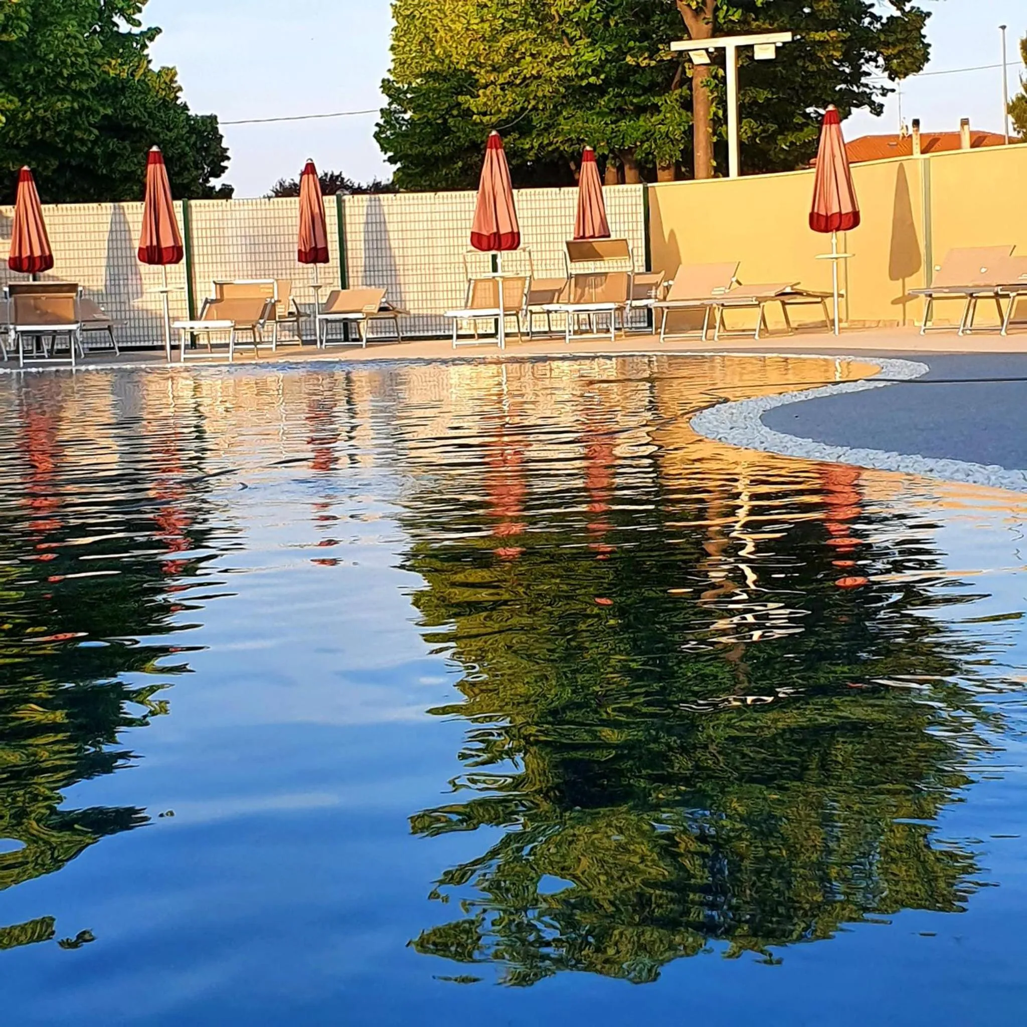 Swimming pool in Hotel Baffo Rosso