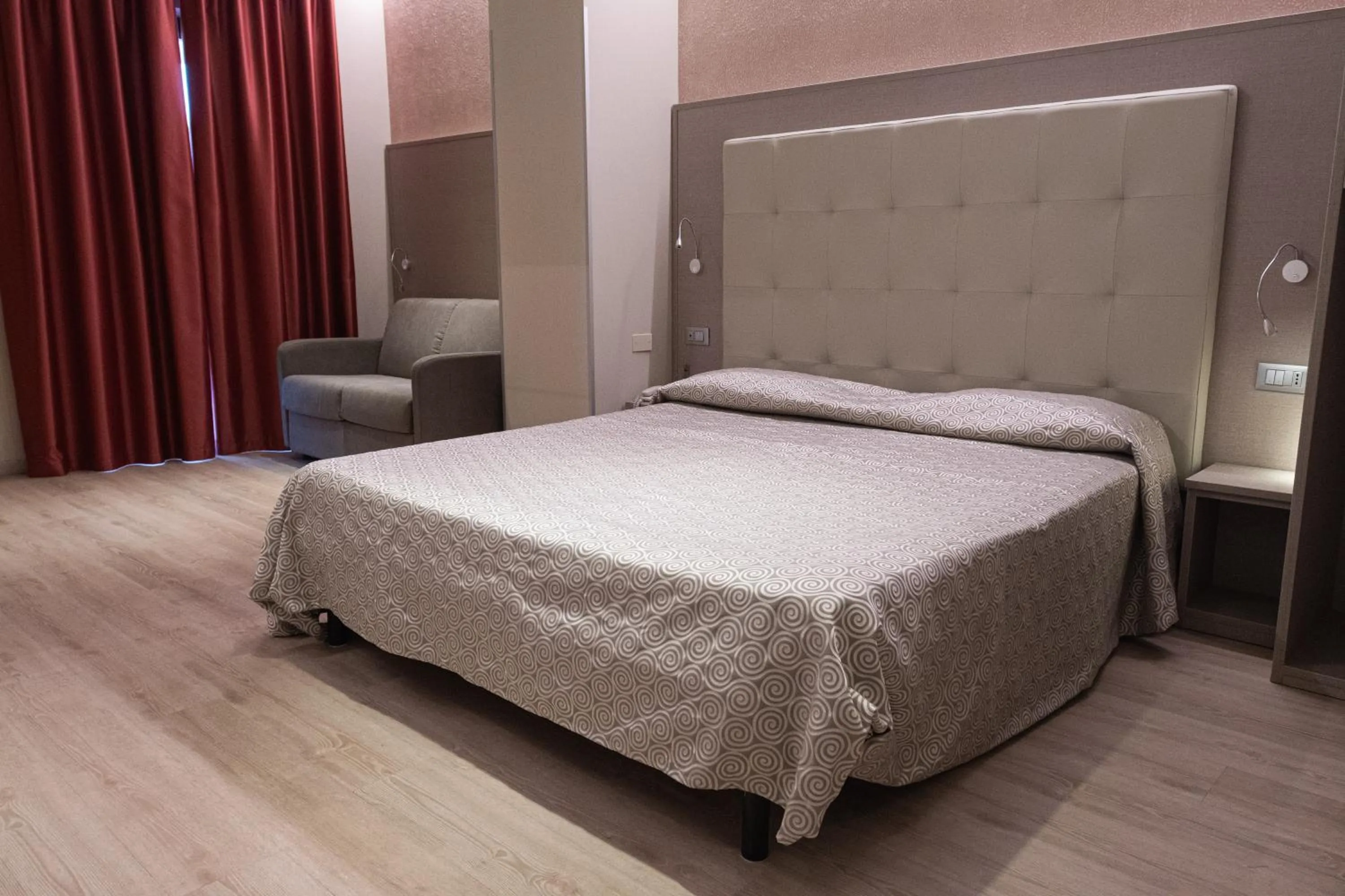 Photo of the whole room, Bed in Hotel Baffo Rosso