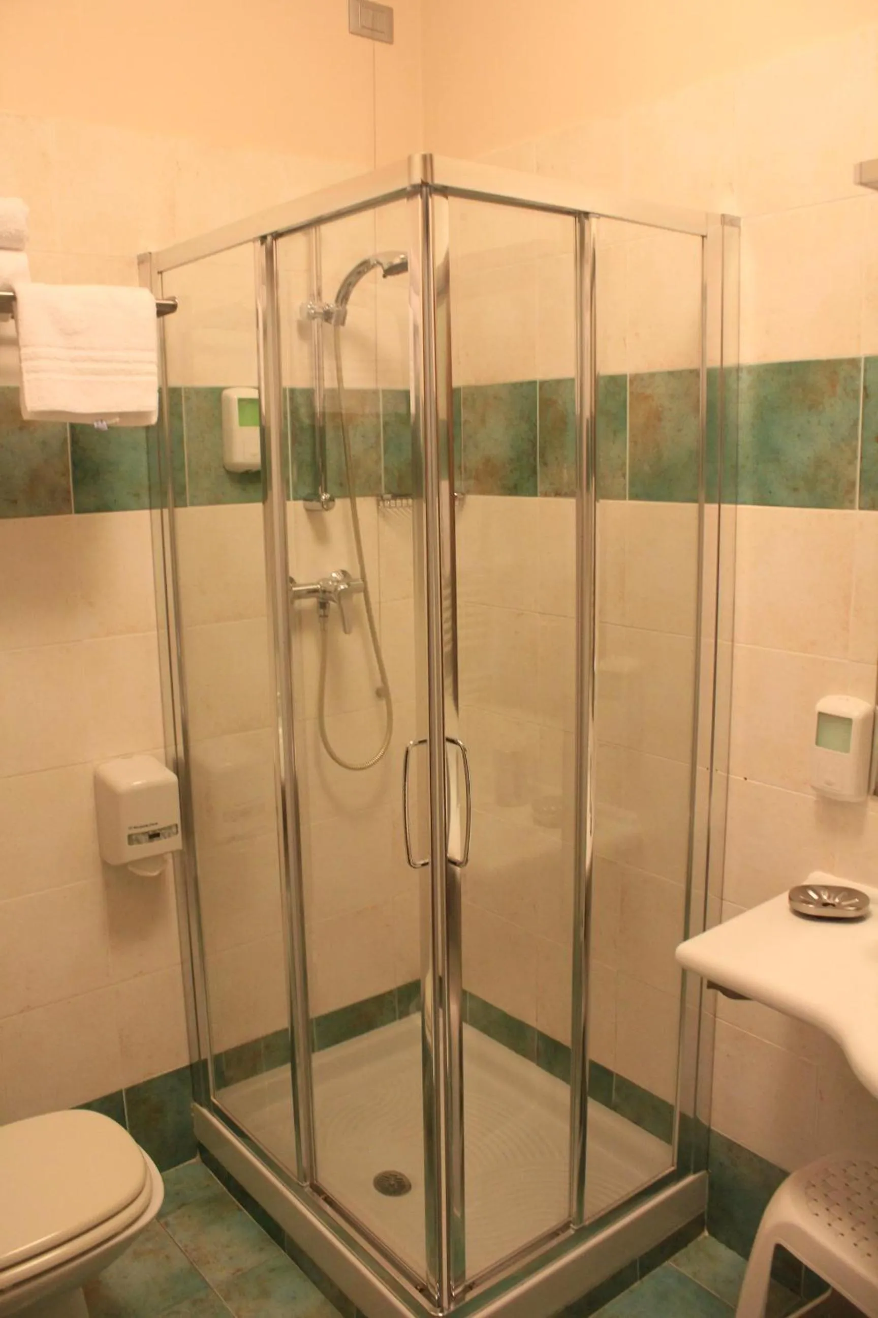Bathroom in Hotel Baffo Rosso