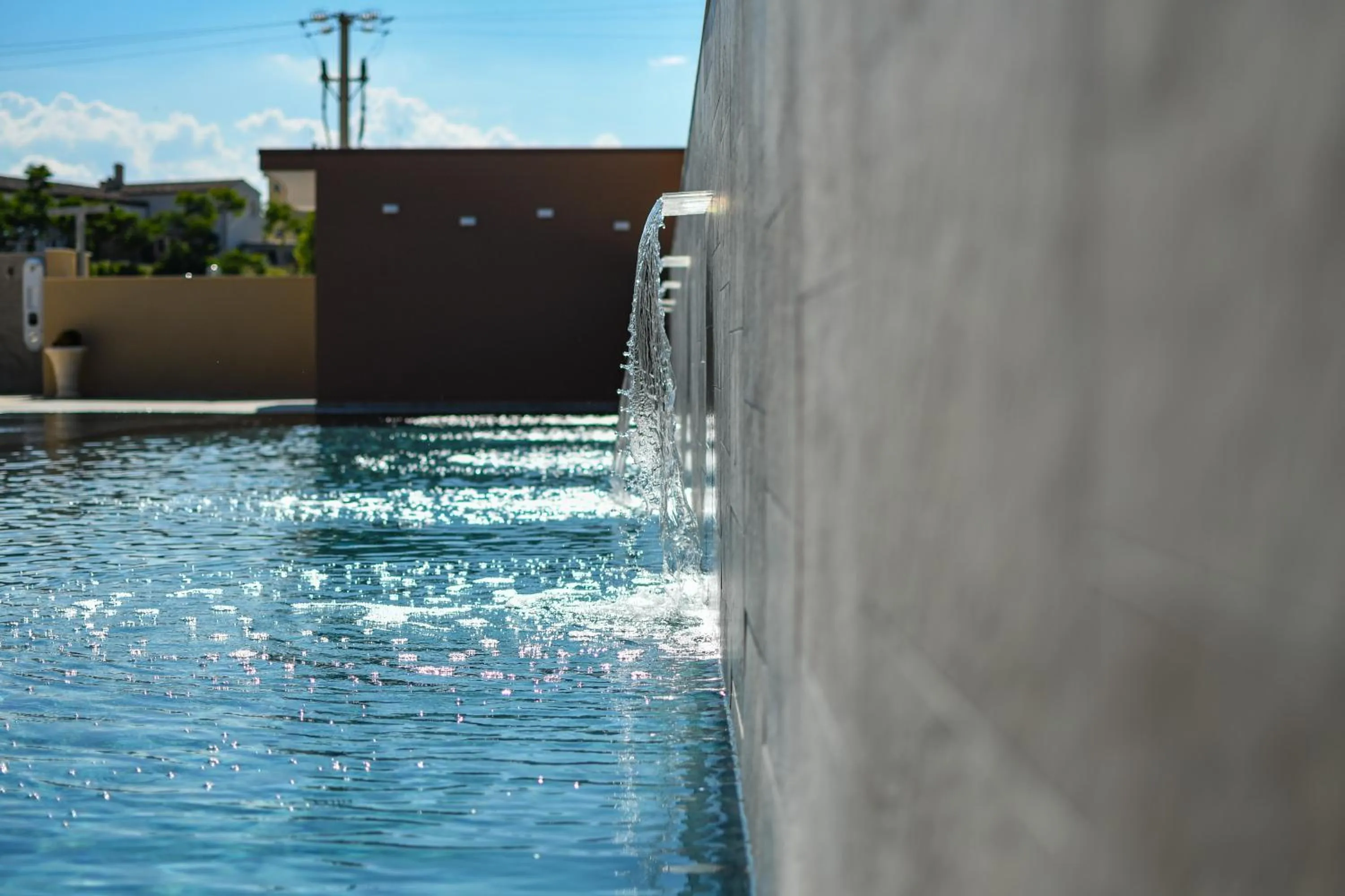 Swimming pool in Hotel Baffo Rosso