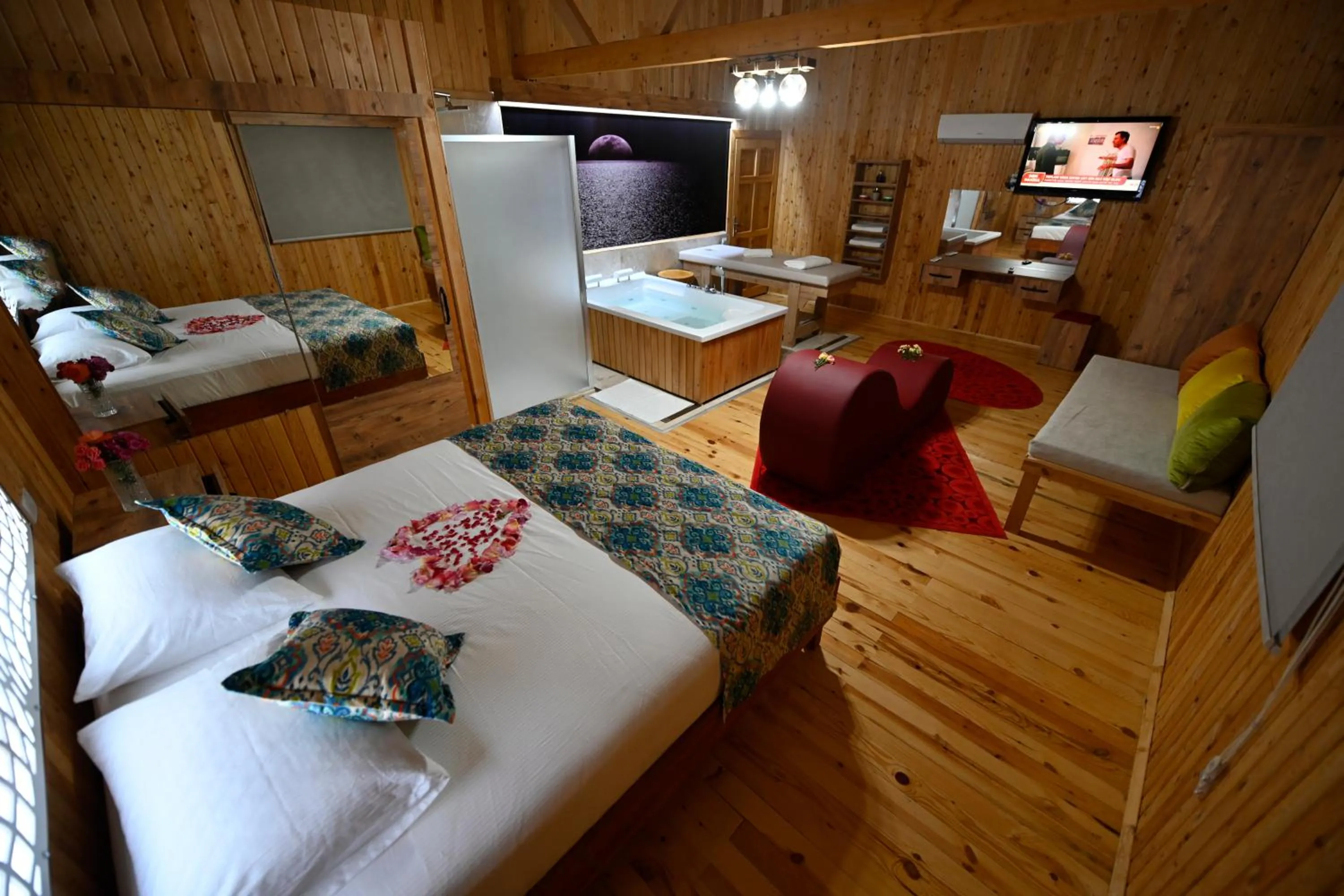 Bed in Apart Demre Dufa Bungolow