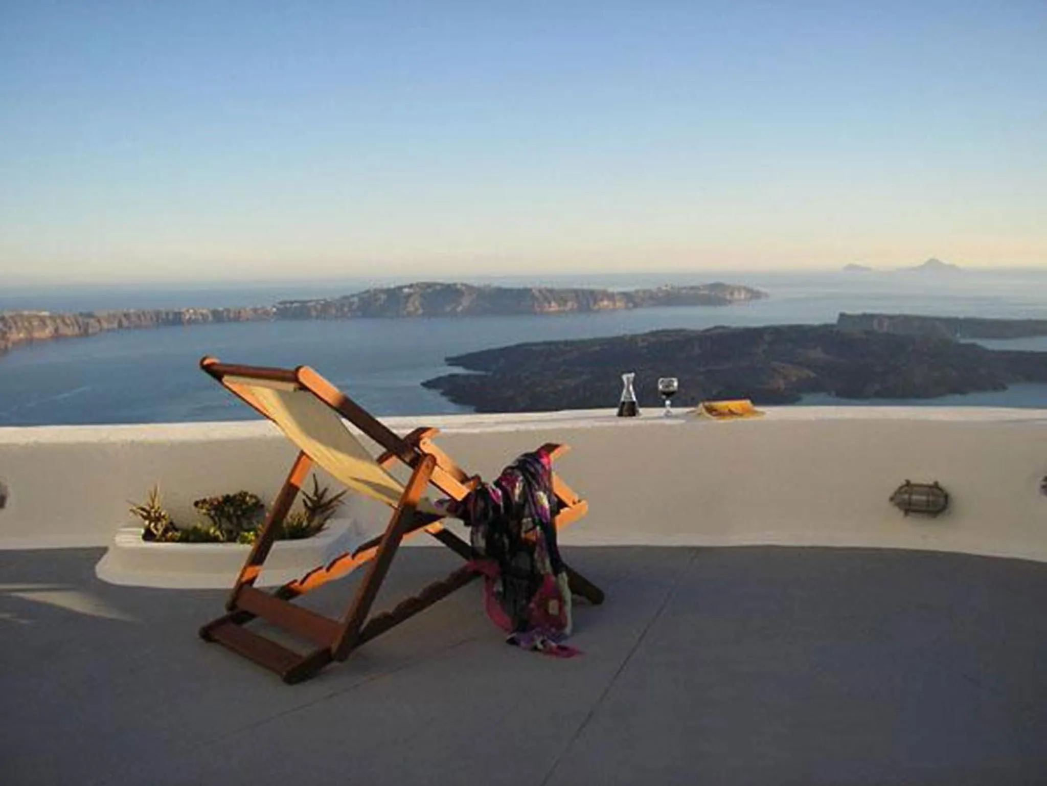 Balcony/Terrace in Irida - Santorini