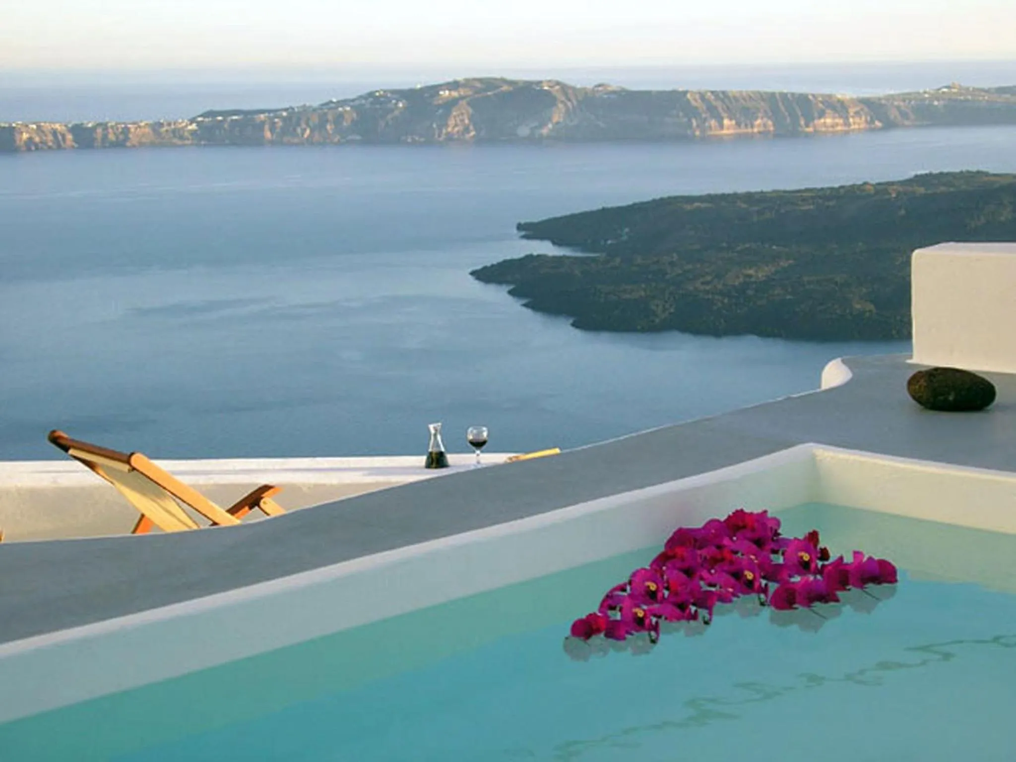 Balcony/Terrace in Irida - Santorini