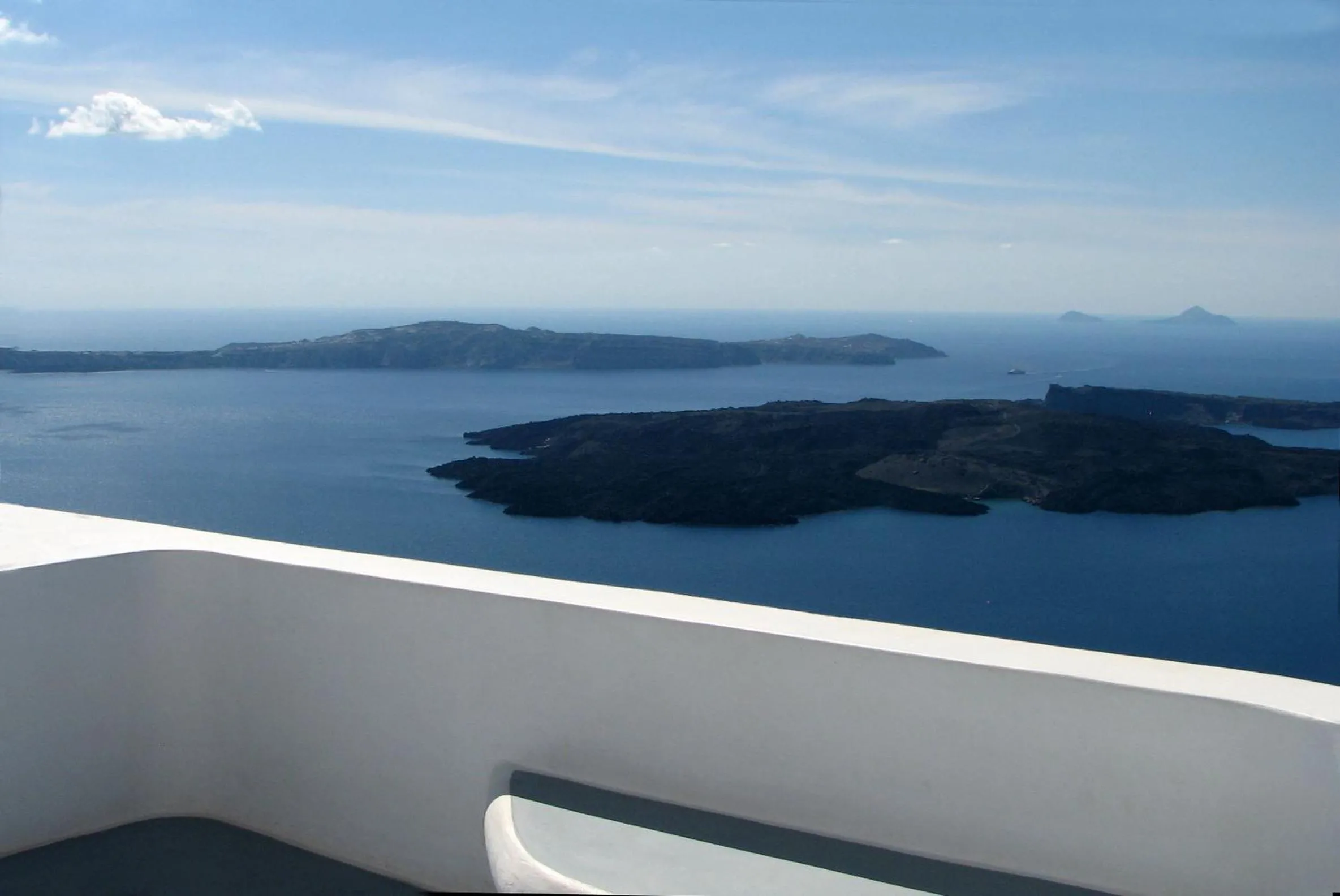 Balcony/Terrace in Irida - Santorini