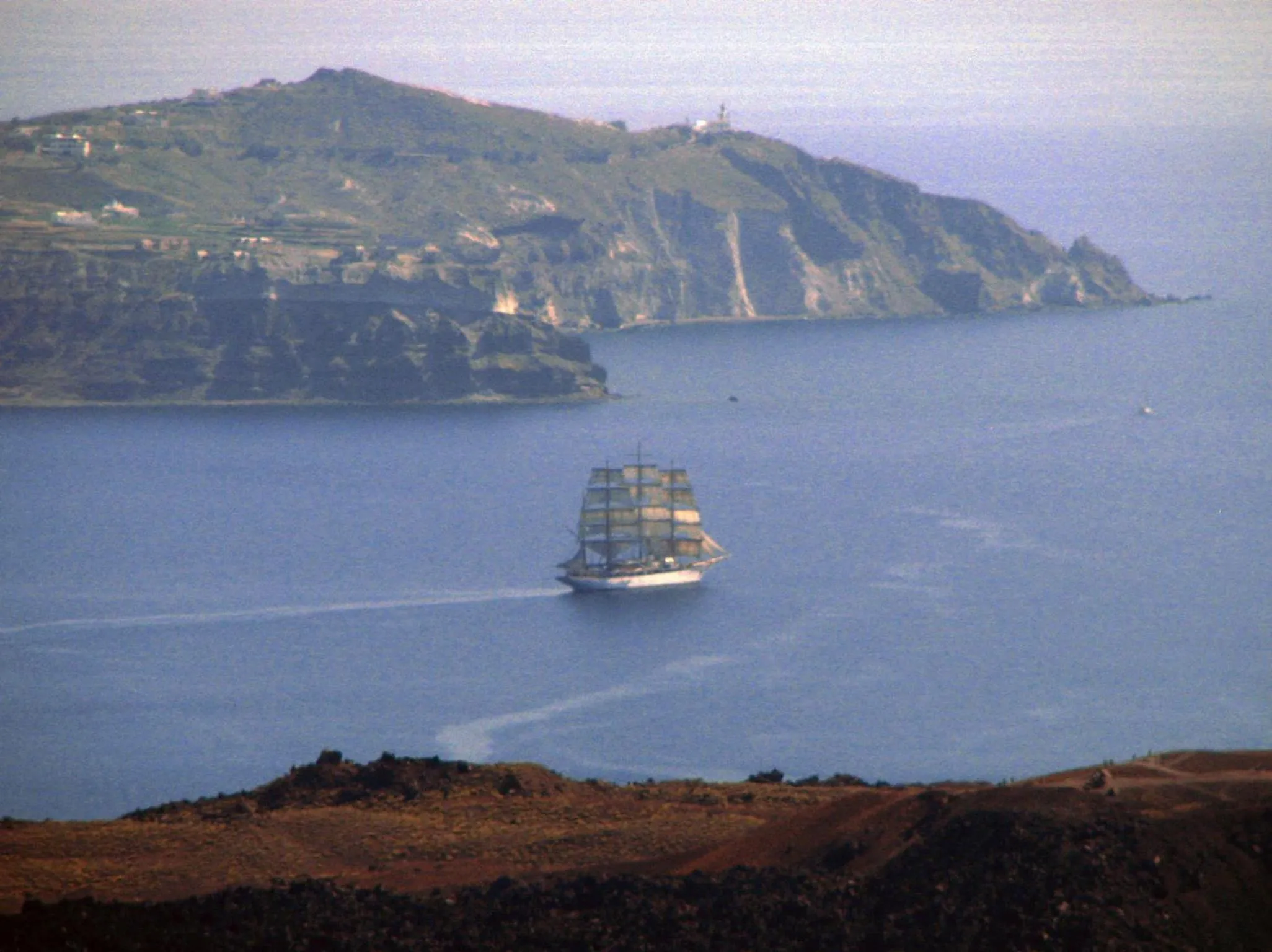 Area and facilities in Irida - Santorini