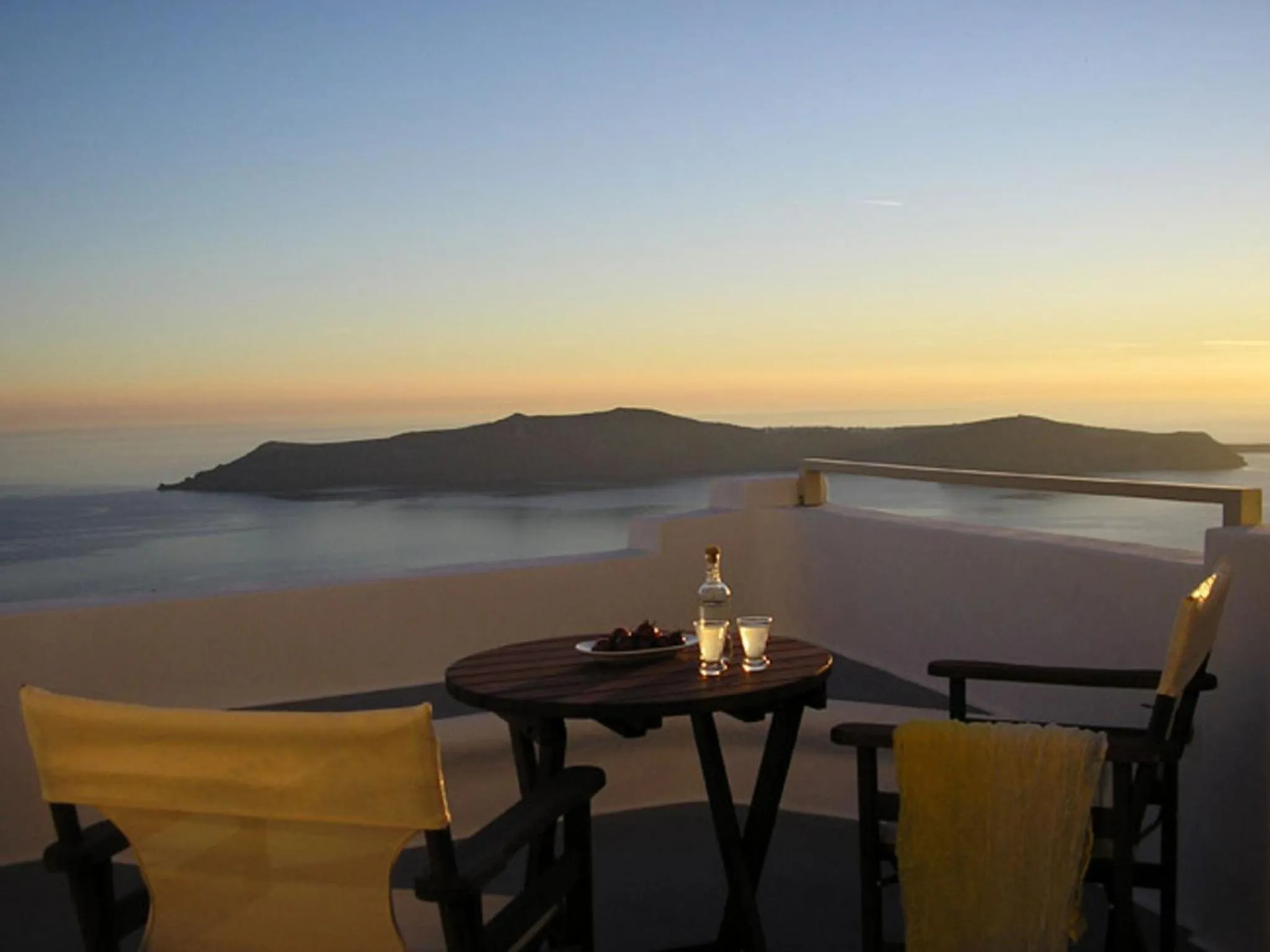 Balcony/Terrace in Irida - Santorini