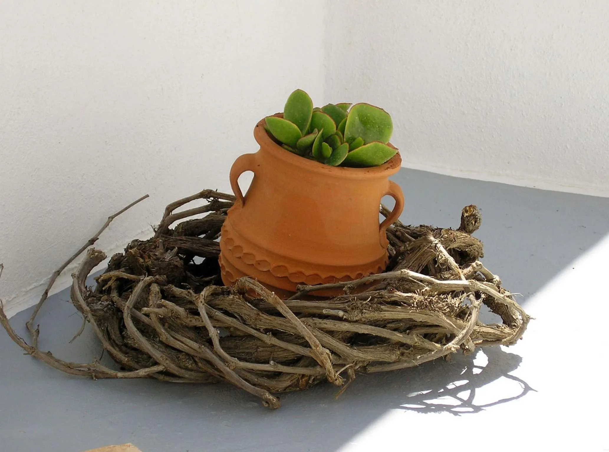 Decorative detail in Irida - Santorini