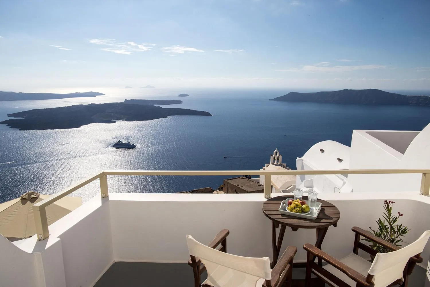 Balcony/Terrace in Irida - Santorini