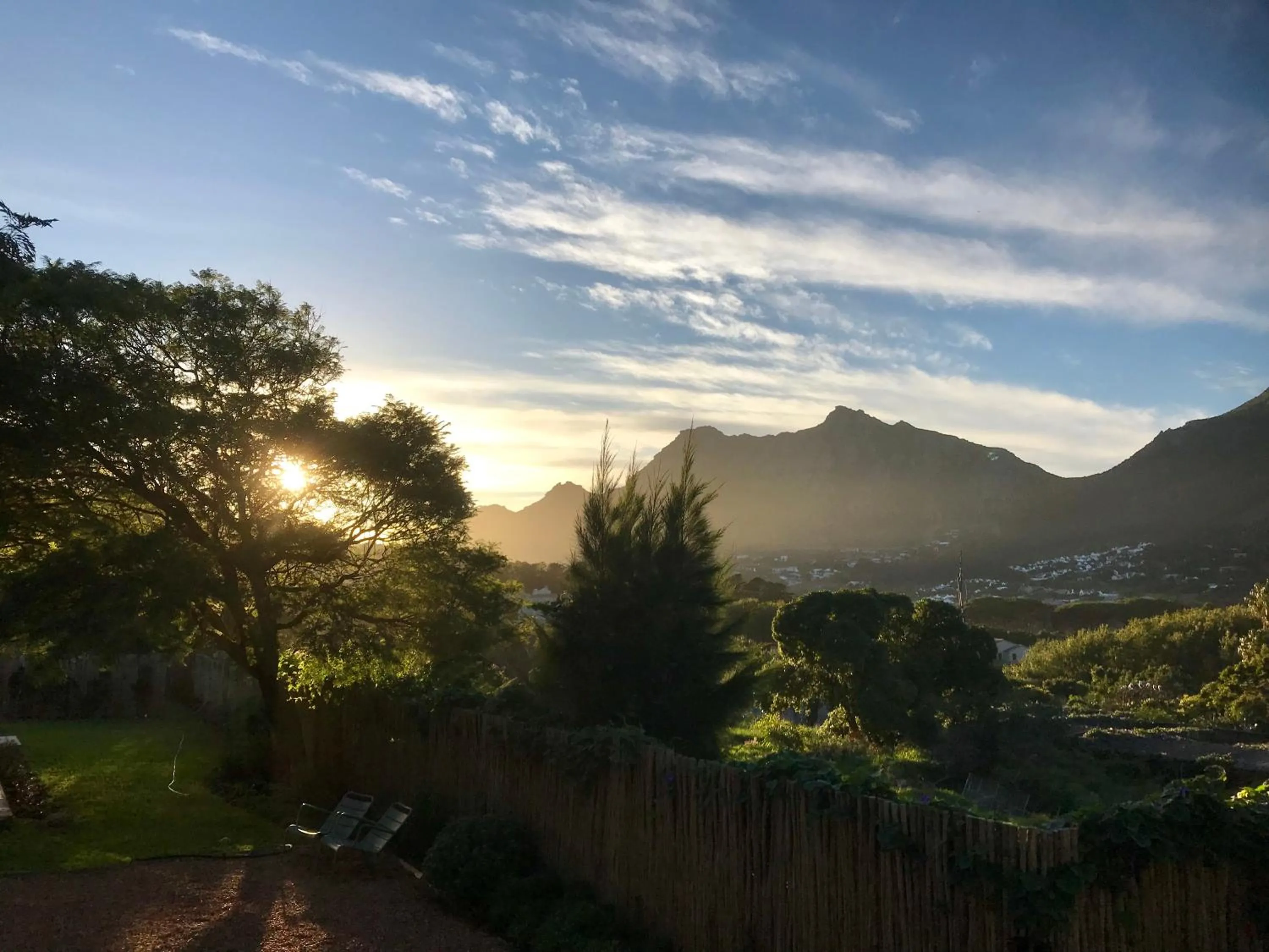 Mountain view in MooiBaai