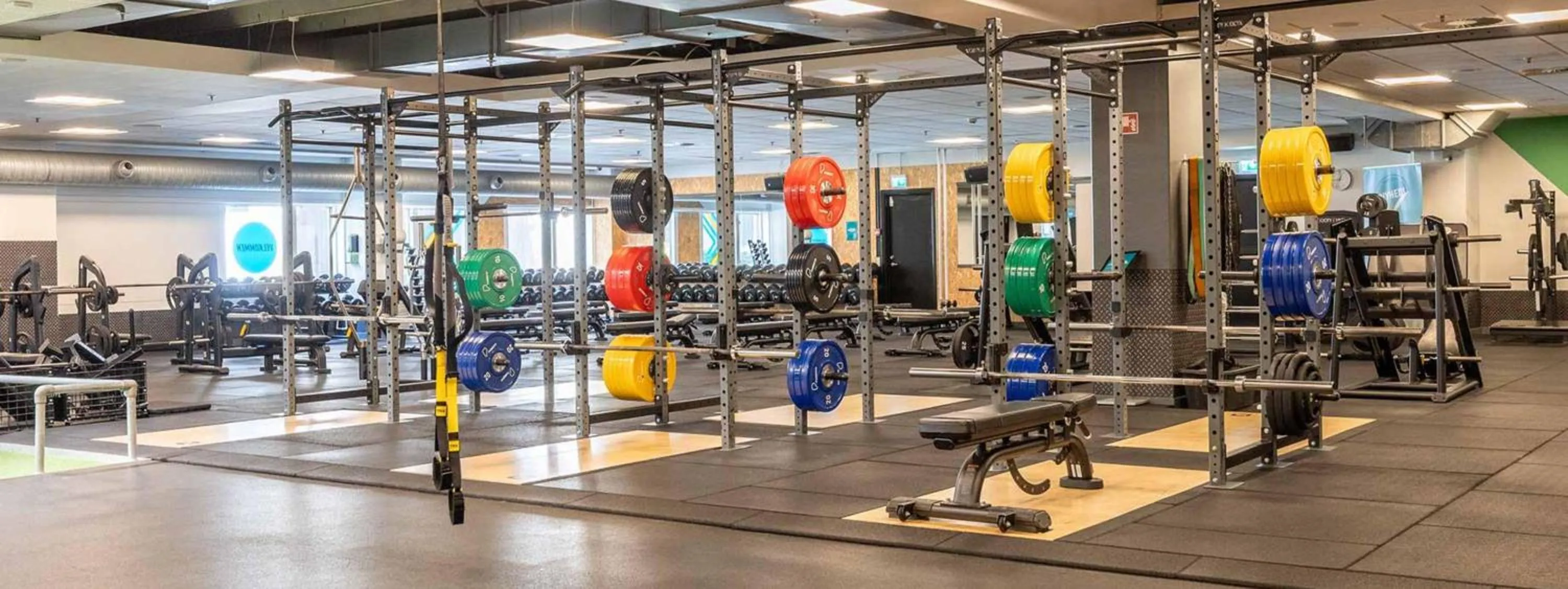 Fitness centre/facilities in Radisson Blu Scandinavia Hotel Aarhus