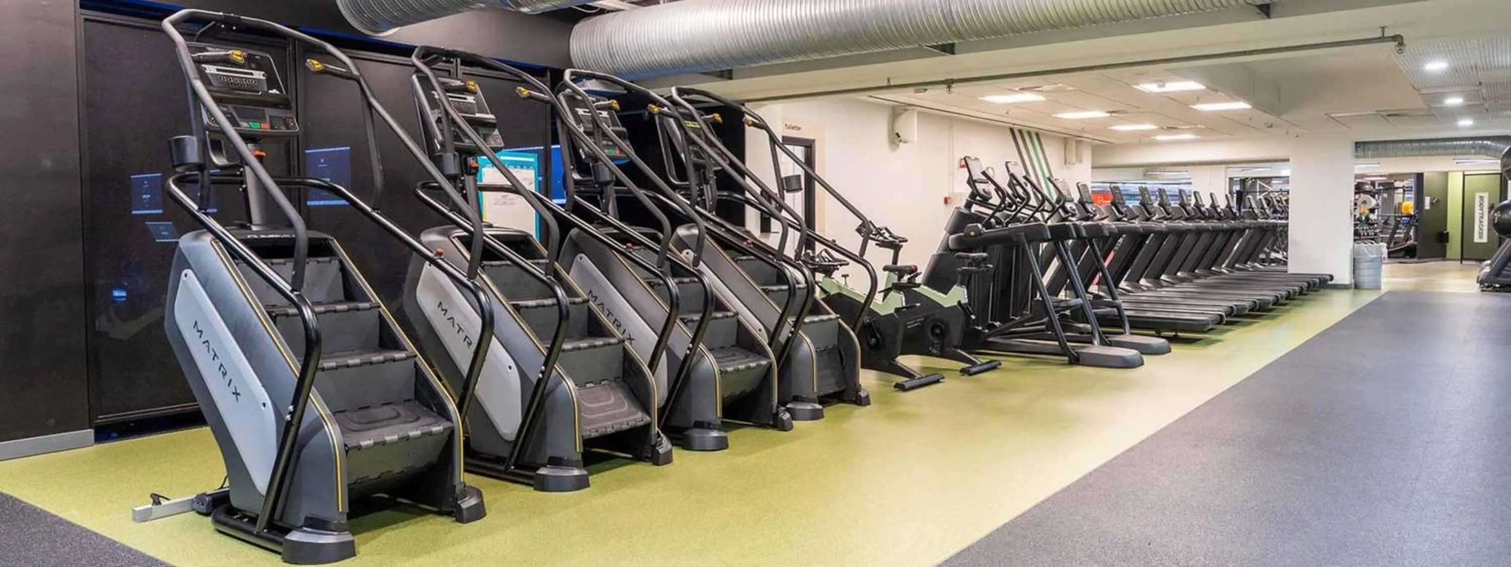 Fitness centre/facilities in Radisson Blu Scandinavia Hotel Aarhus