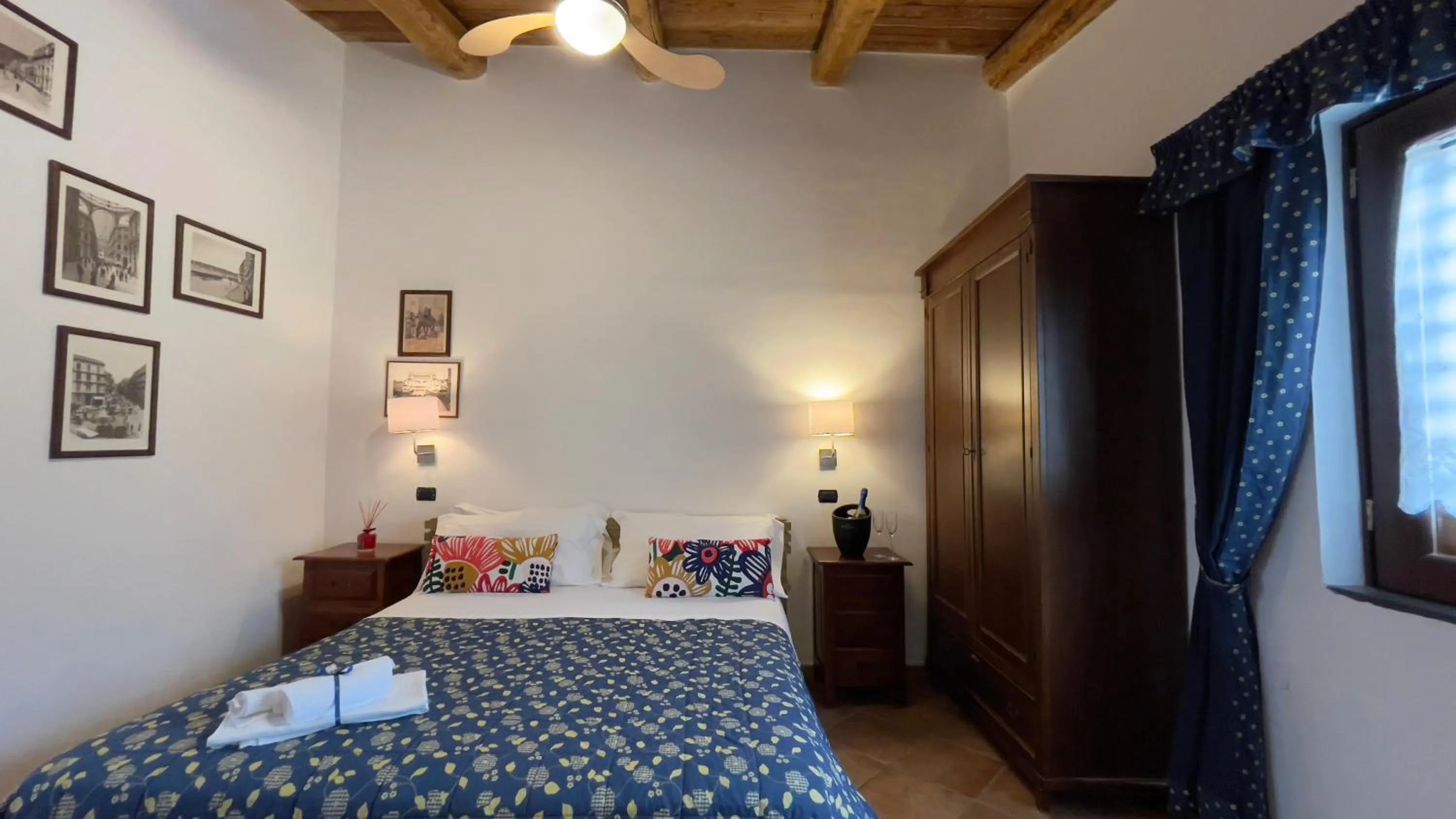 Bed in Agriturismo La Casa Del Ghiro