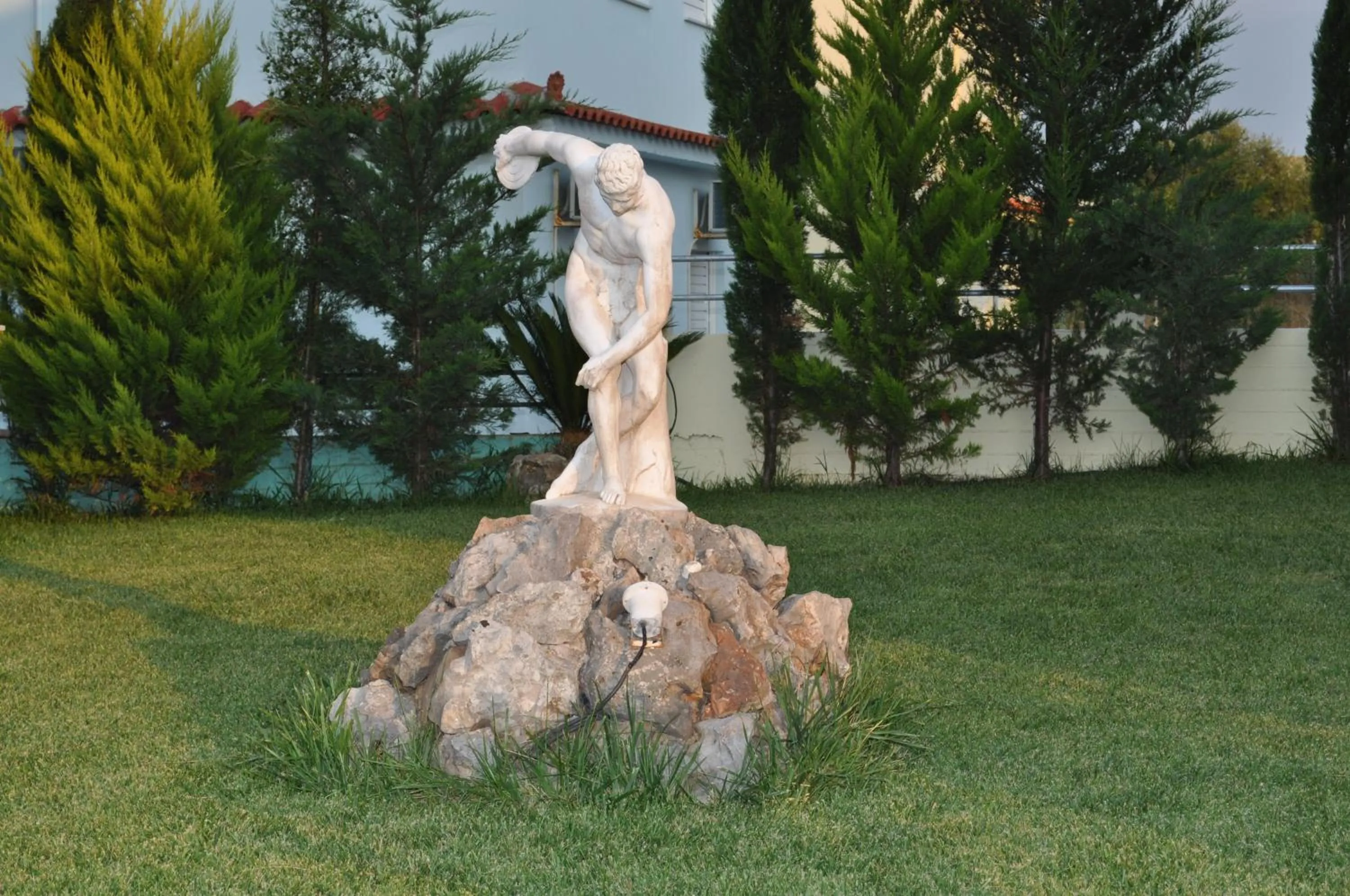 Decorative detail in Olympion Village Studios