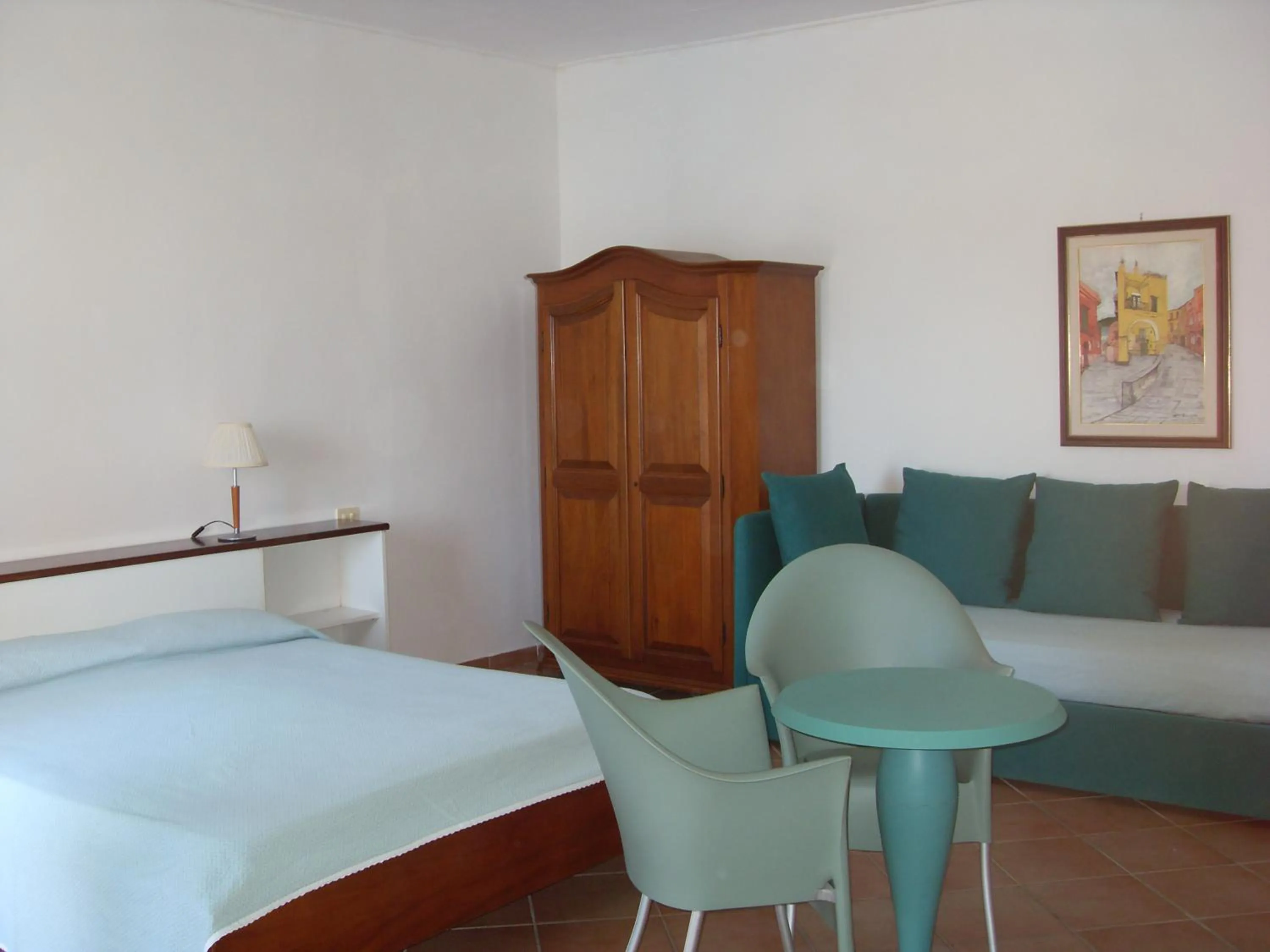 Bed in Hotel La Corricella