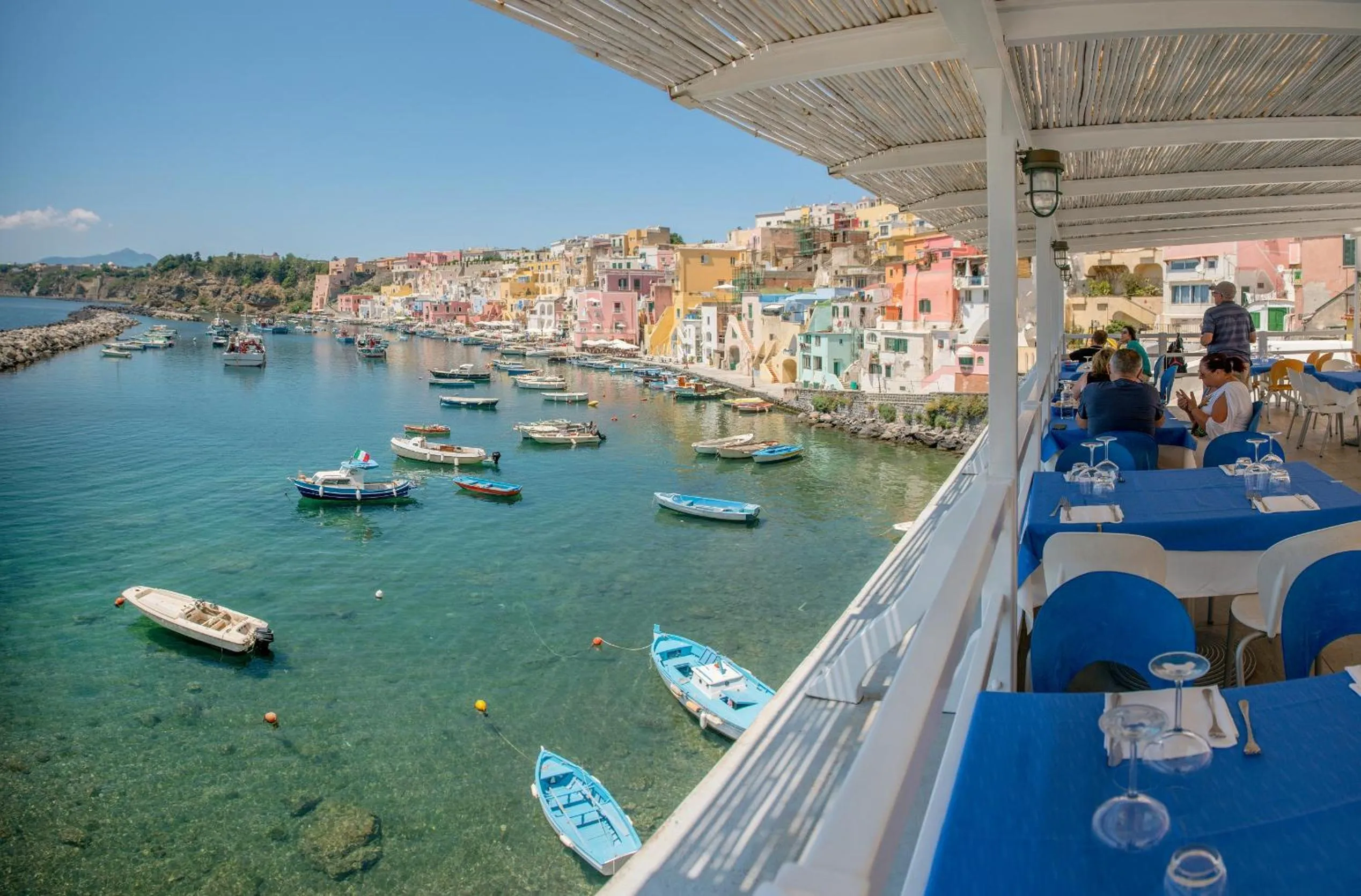 Restaurant/places to eat in Hotel La Corricella