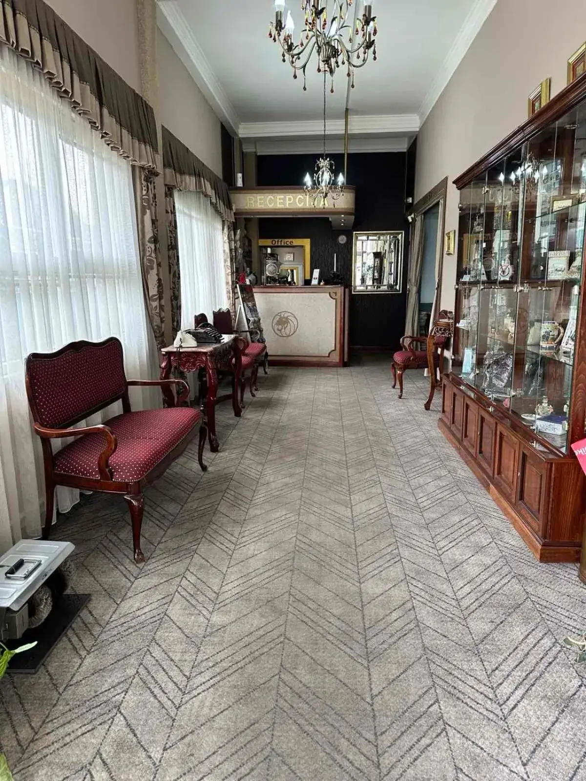 Lobby or reception in Garni Hotel Lav Lobby or reception in Garni Hotel Lav