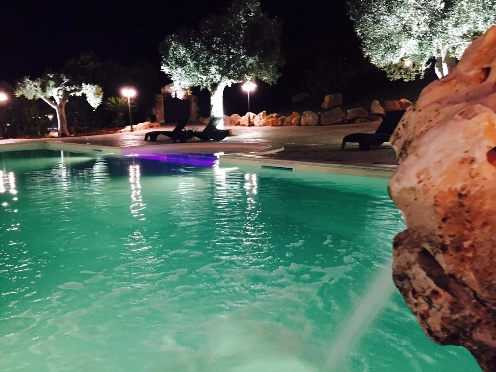 Swimming pool in Relais Masseria Serritella
