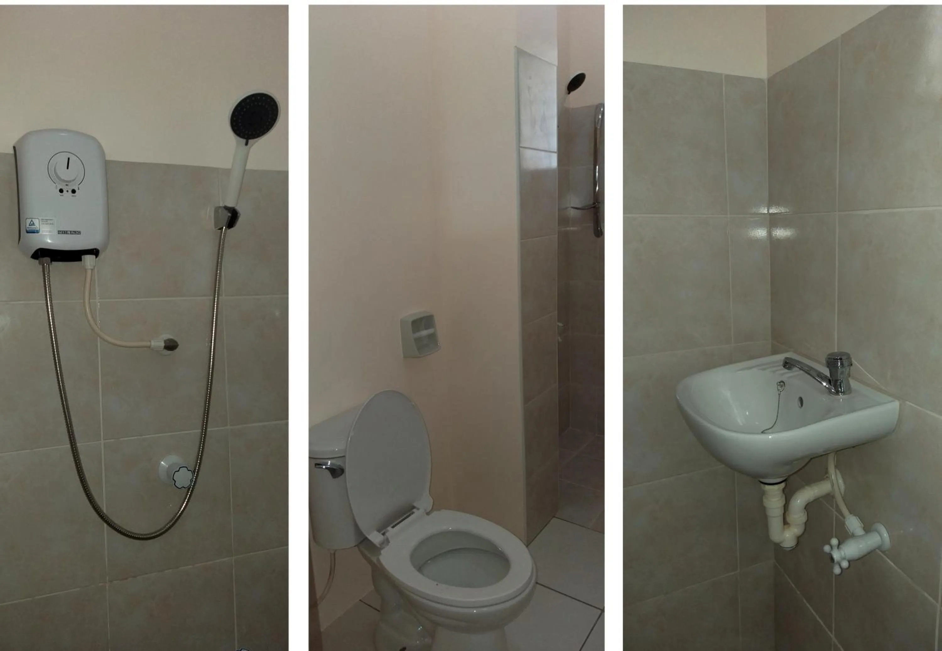 Shower in High Steps Pension