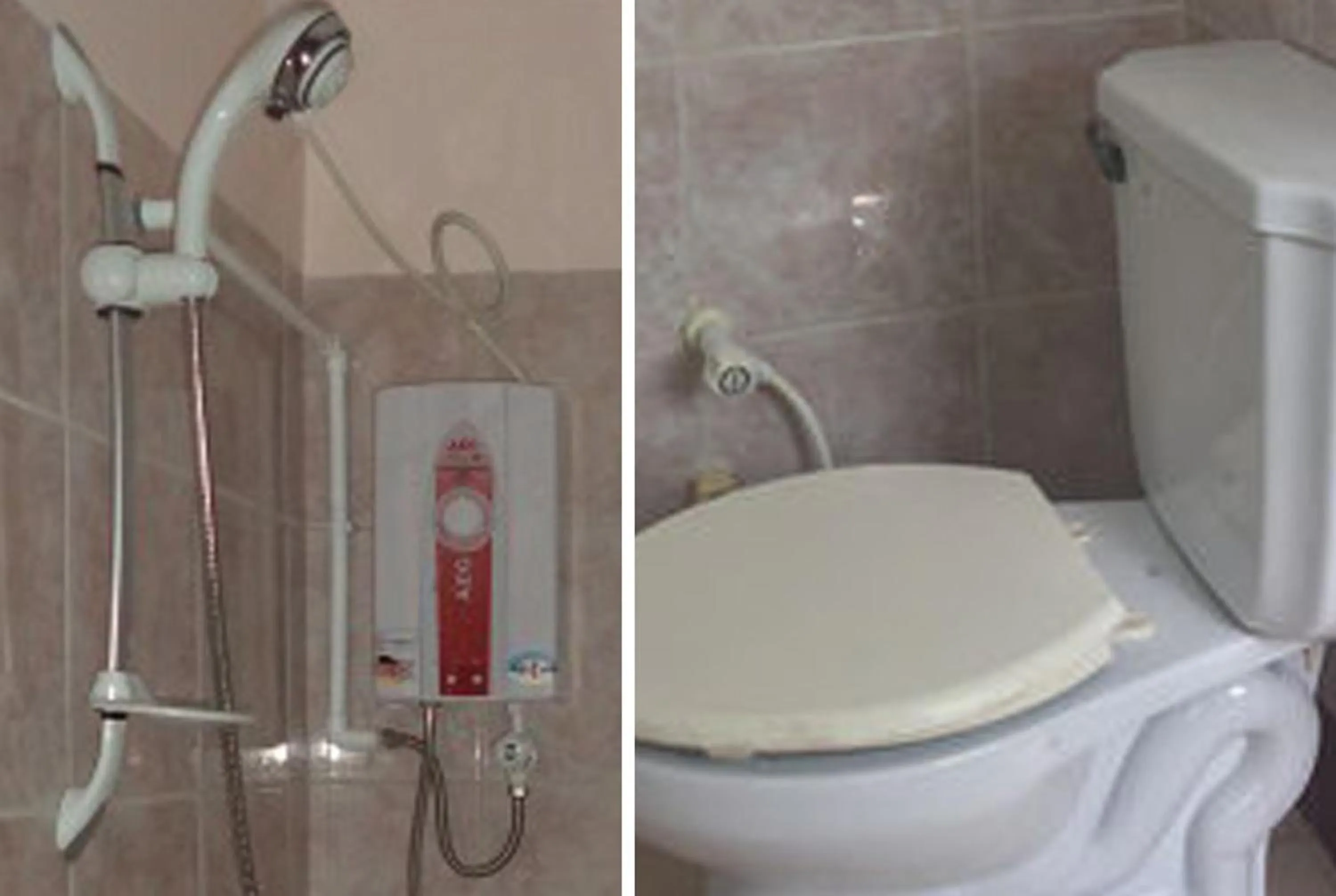 Shower in High Steps Pension