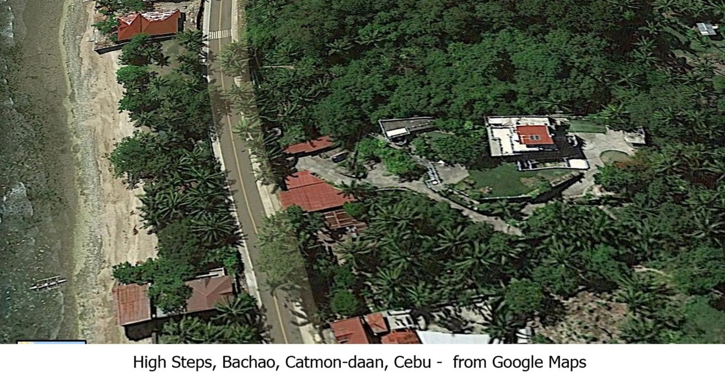 Bird's eye view in High Steps Pension