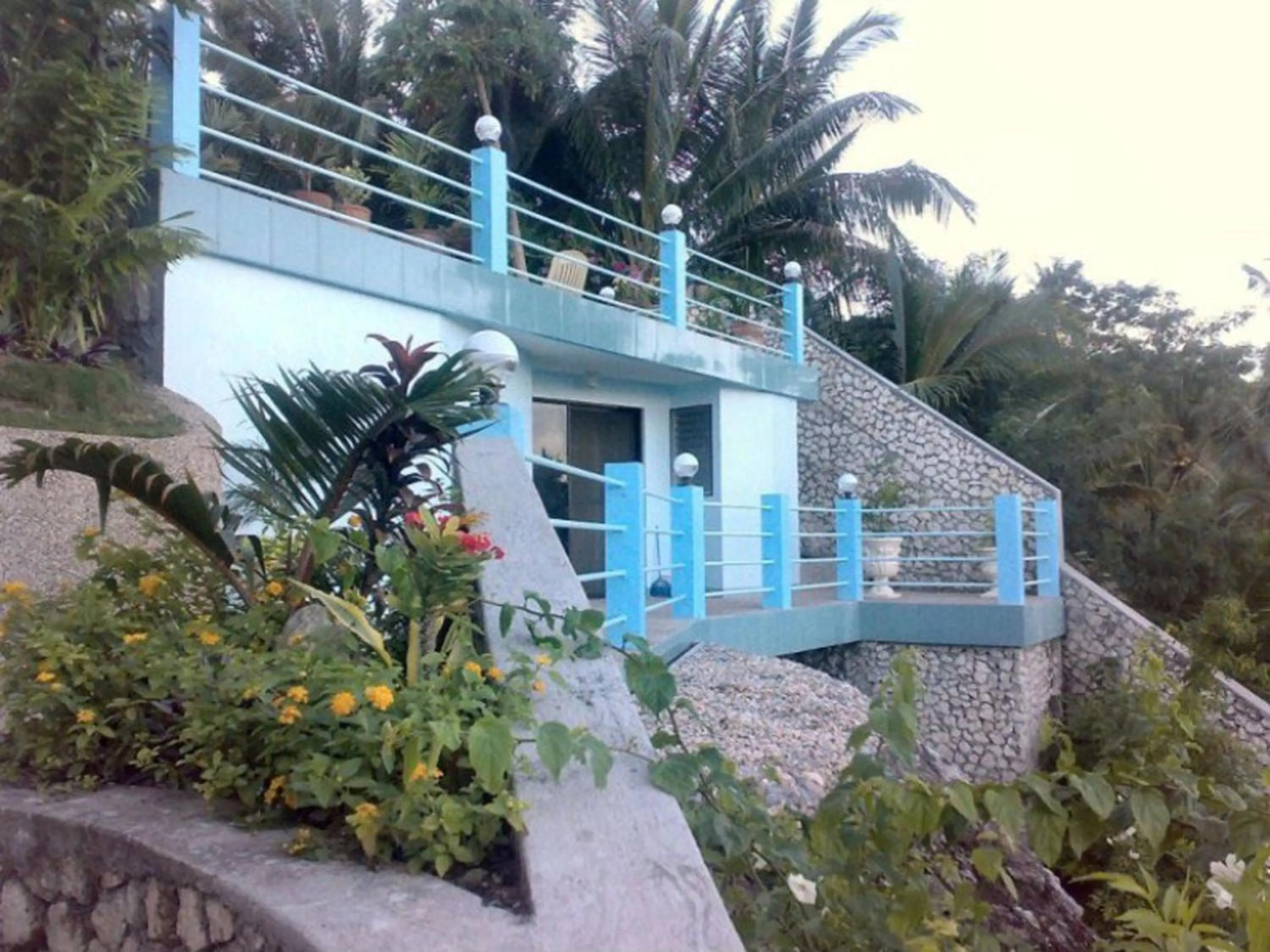 Balcony/Terrace in High Steps Pension