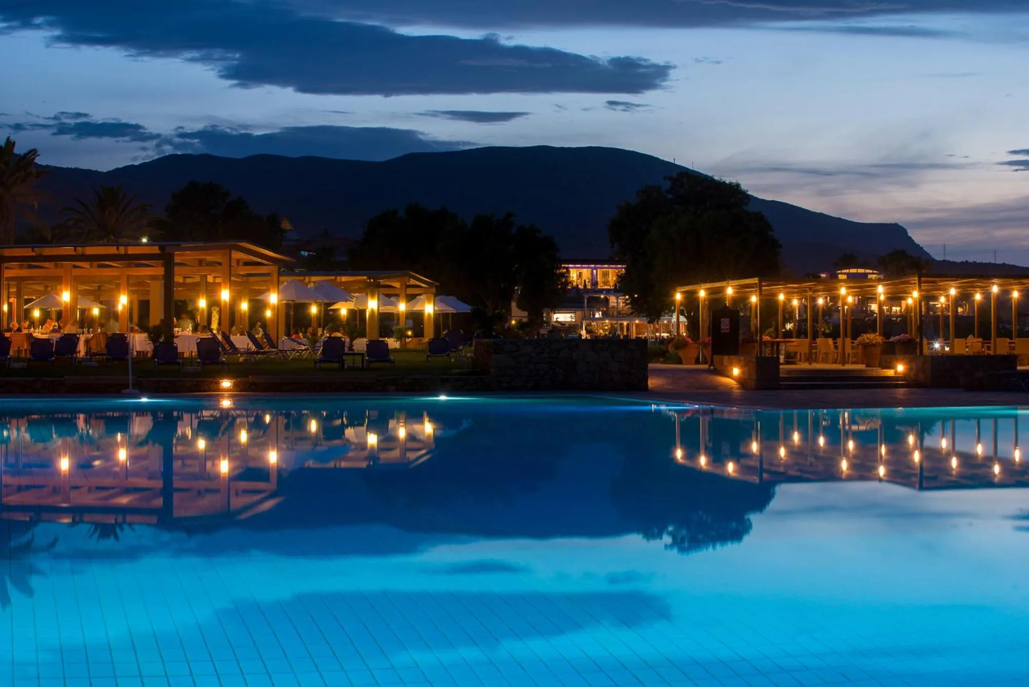 Night in Kernos Beach Hotel & Bungalows