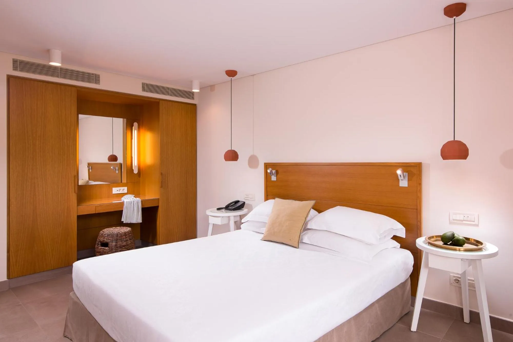 Bed in Kernos Beach Hotel & Bungalows