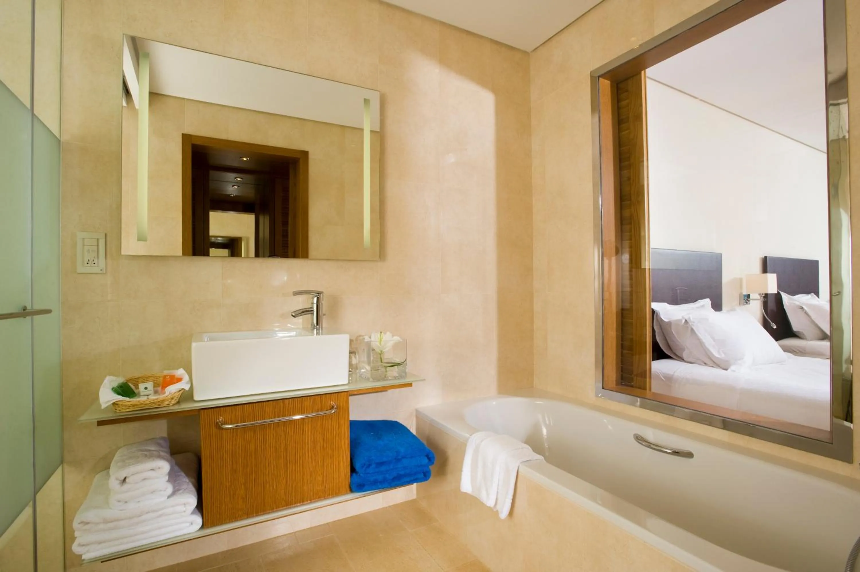 Bed in Kernos Beach Hotel & Bungalows