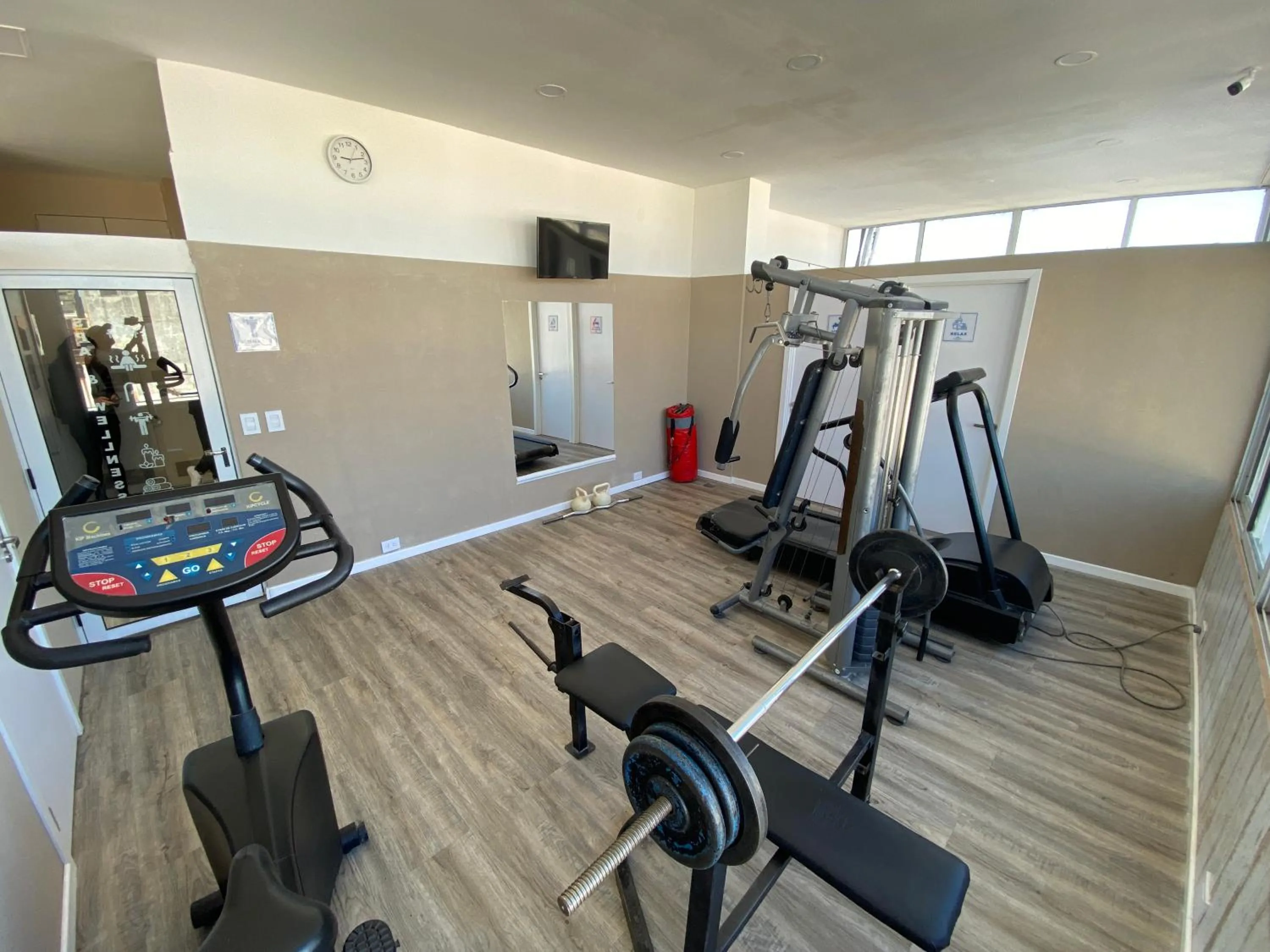 Fitness centre/facilities in Hotel Howard Johnson Rosario